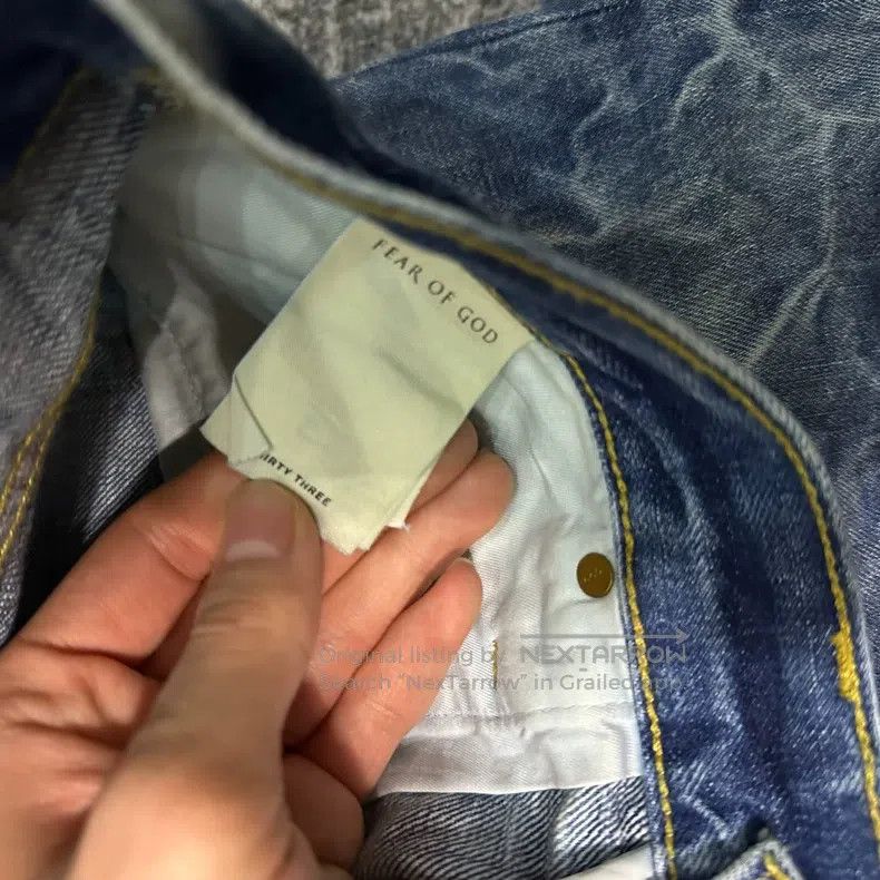 Fear of God Fear of God 5th Blue Water Ripple Size US 33 - 8 Thumbnail