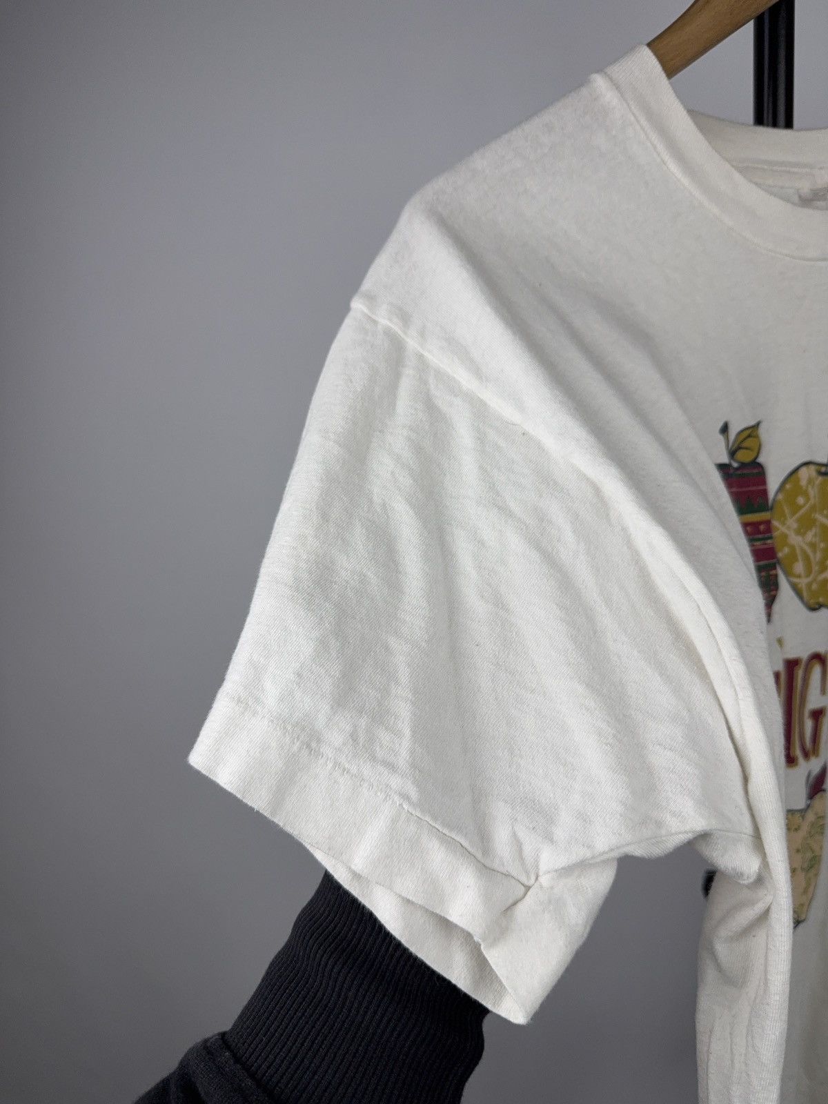Vintage Vintage 1995 New York Big Apple Graphic Tourist T Shirt Size US L / EU 52-54 / 3 - 5 Thumbnail