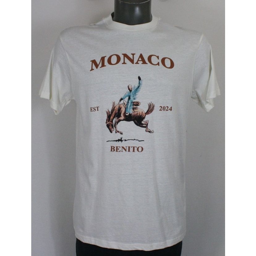 Band Tees × Gildan × Rap Tees Bad Bunny Most Wanted 2024 Monaco Benito Concert Tour Shirt Size US M / EU 48-50 / 2 - 2 Thumbnail