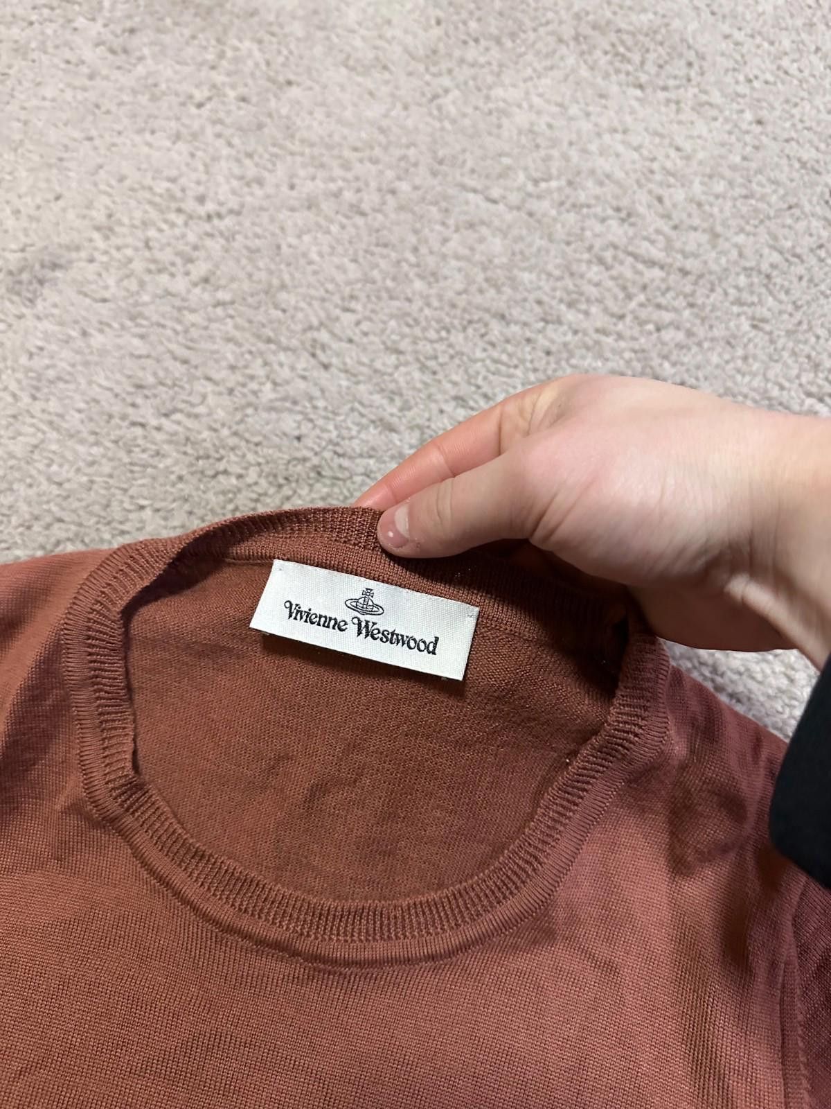 Vivienne Westwood VIVIENNE WESTWOOD Ormbreeding Short-Sleeved Knitwear Sz M Size M / US 6-8 / IT 42-44 - 4 Thumbnail