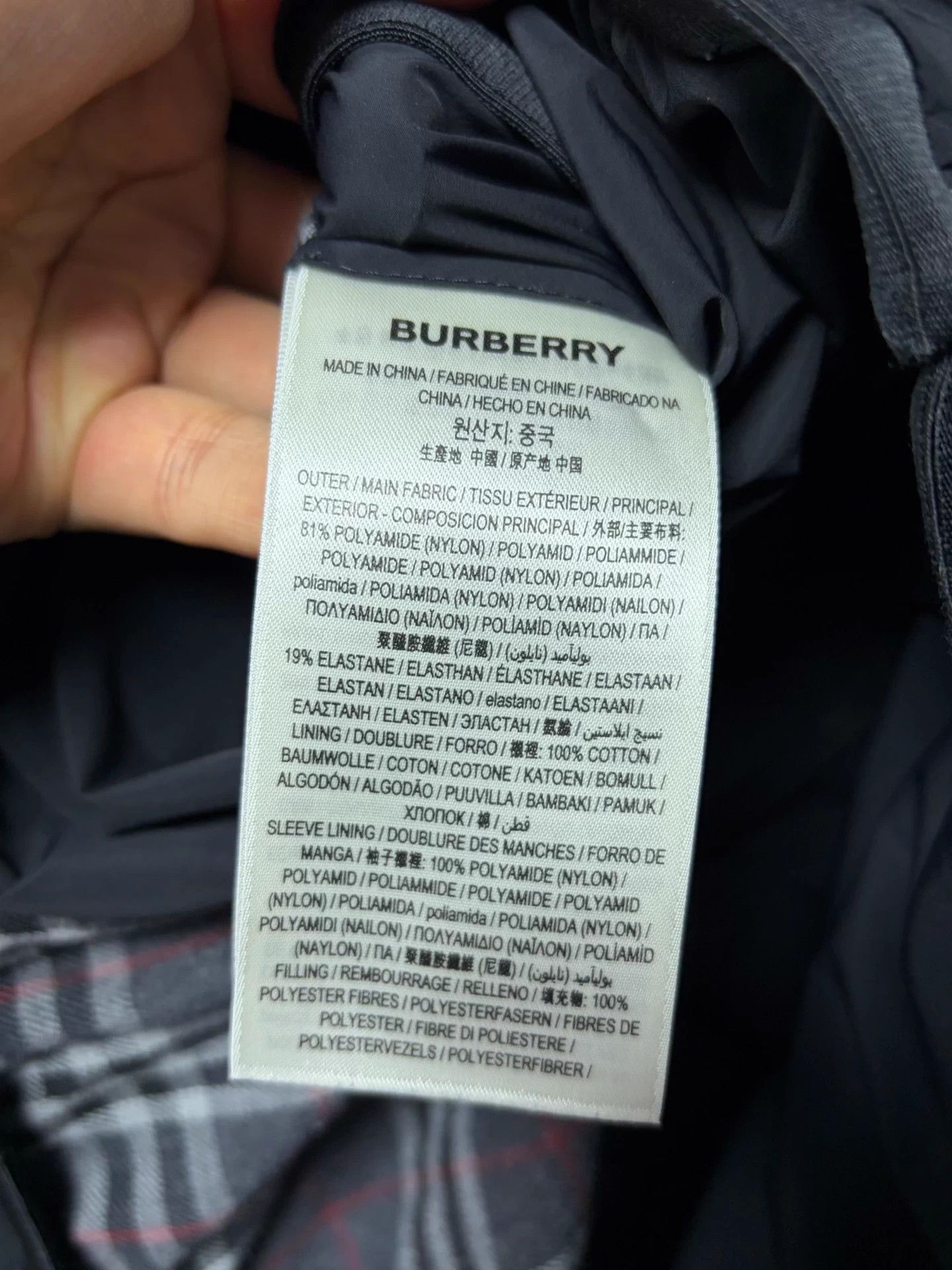 Burberry Burberry Men's Black Down Jacket S Almost New Size US S / EU 44-46 / 1 - 5 Thumbnail