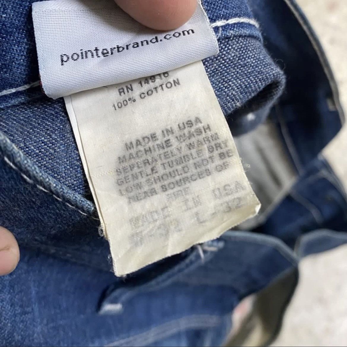 Pointer × Vintage Vintage Pointer Workwear Size US 33 - 9 Thumbnail