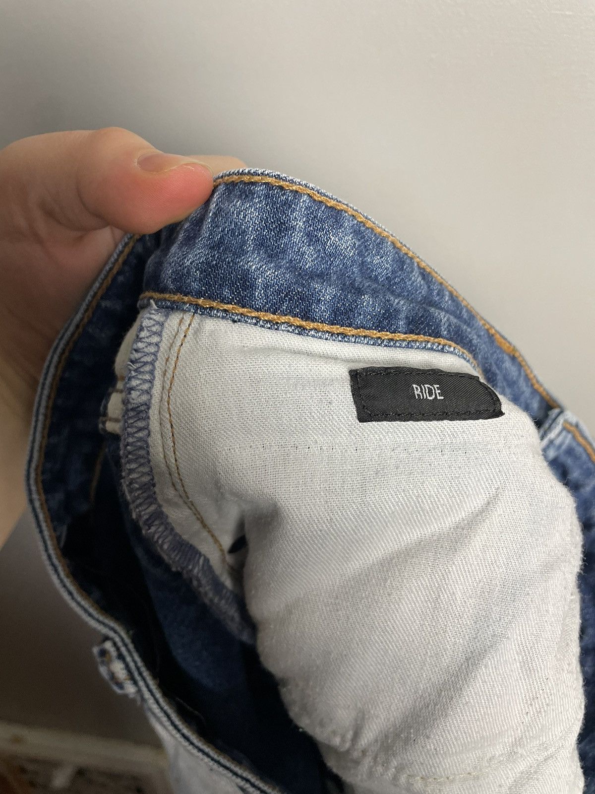 Alexander Wang Alexander Wang Inside Out Hybrid Ride Crash Jeans Size 24" / US 00 / IT 34 - 6 Thumbnail