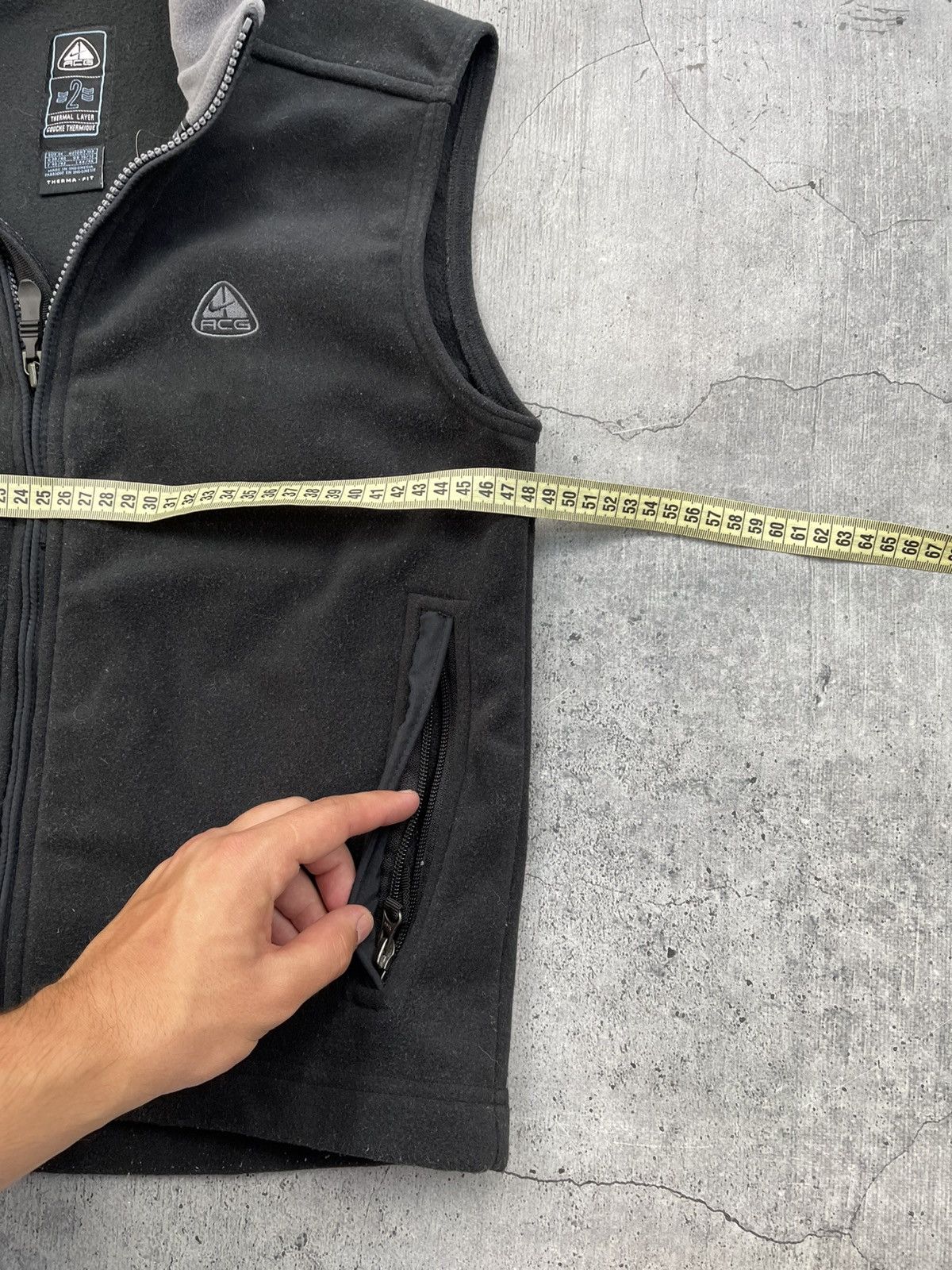 Nike 00s Vintage Nike ACG Fleece Outdoor Y2K Vest Size M / US 6-8 / IT 42-44 - 5 Thumbnail