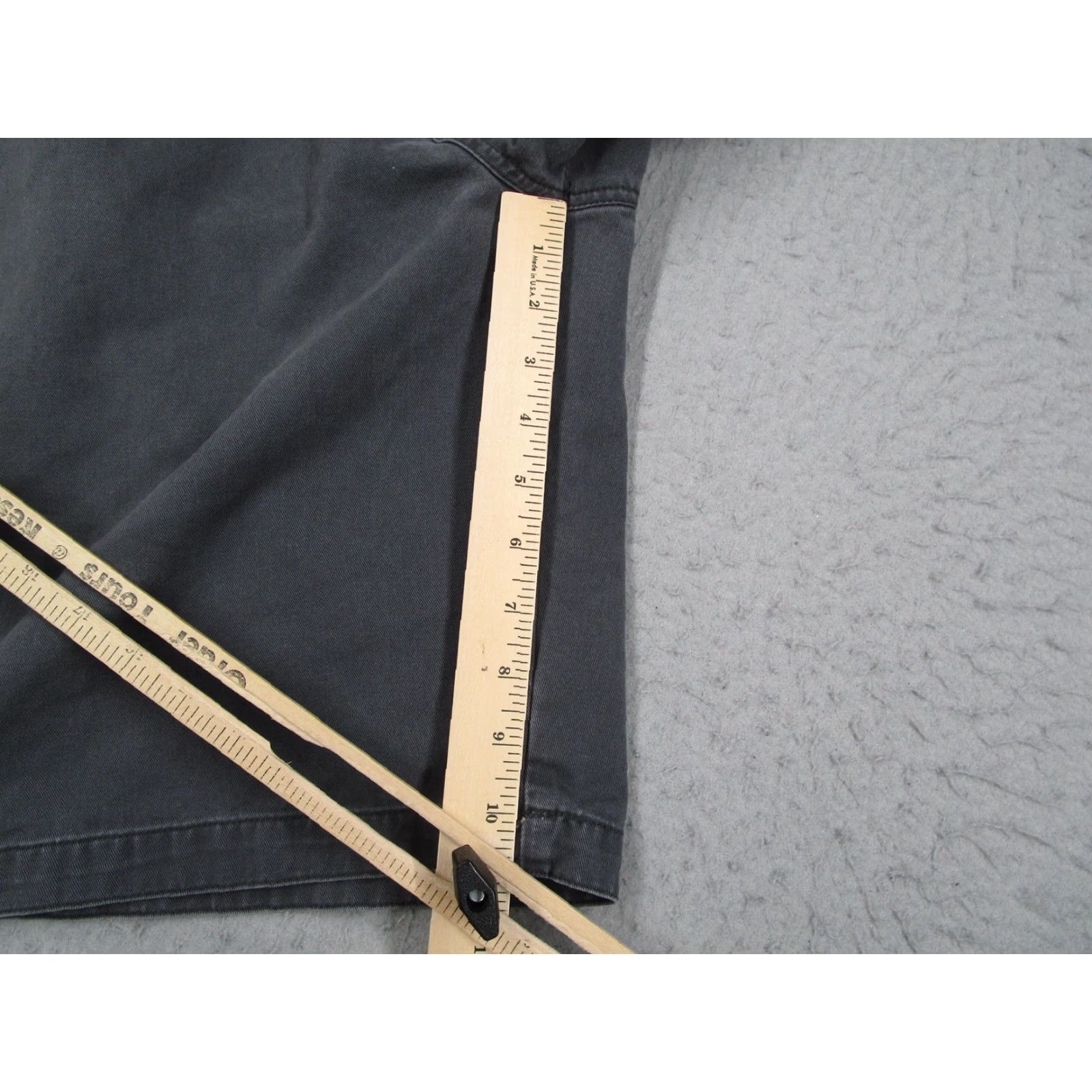 Body Glove VINTAGE Body Glove Shorts Mens 36 Gray Chino Cotton Casual Flat Front Baggy Y2K Size US 36 / EU 52 - 6 Thumbnail