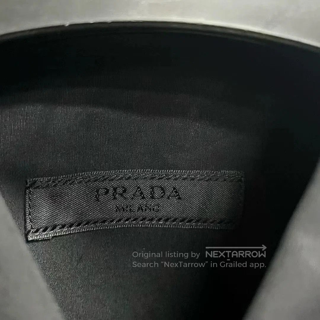 Prada prada logo long sleeve shirt in black. Size US S / EU 44-46 / 1 - 3 Thumbnail