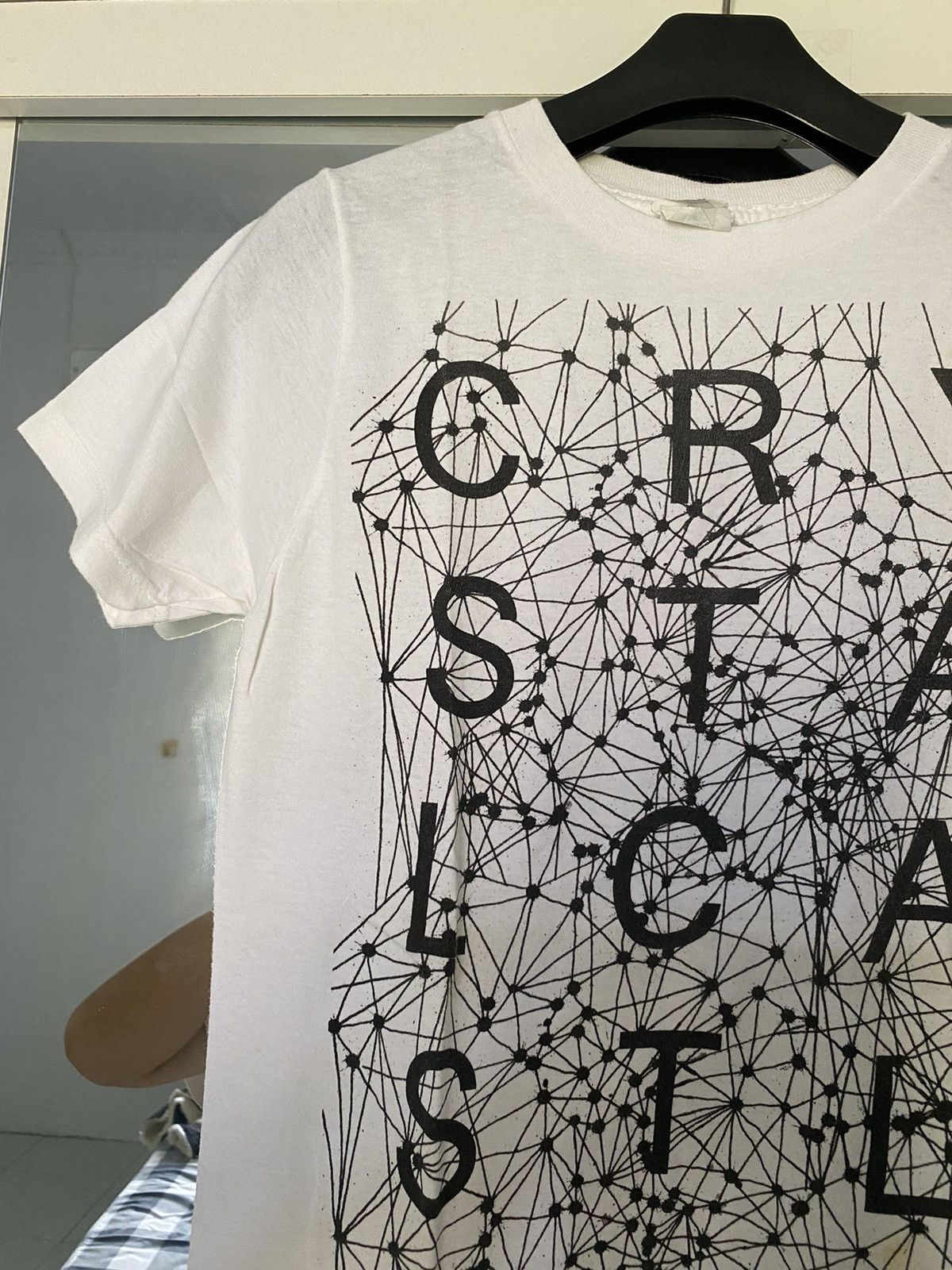 Band Tees × Vintage Crystal Castles Crimewave Slim Tshirt Size US S / EU 44-46 / 1 - 4 Thumbnail