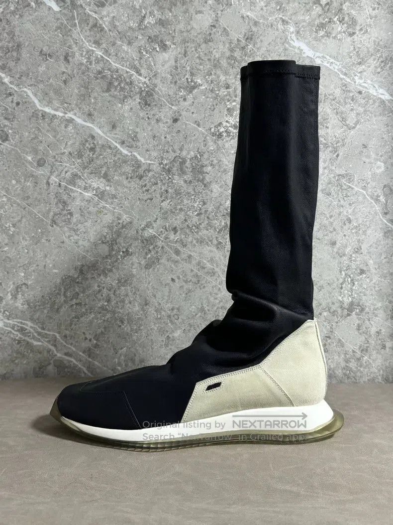 Rick Owens RICK OWENS Transparent Sole Tank Boots Size US 10 / EU 43 - 4 Thumbnail