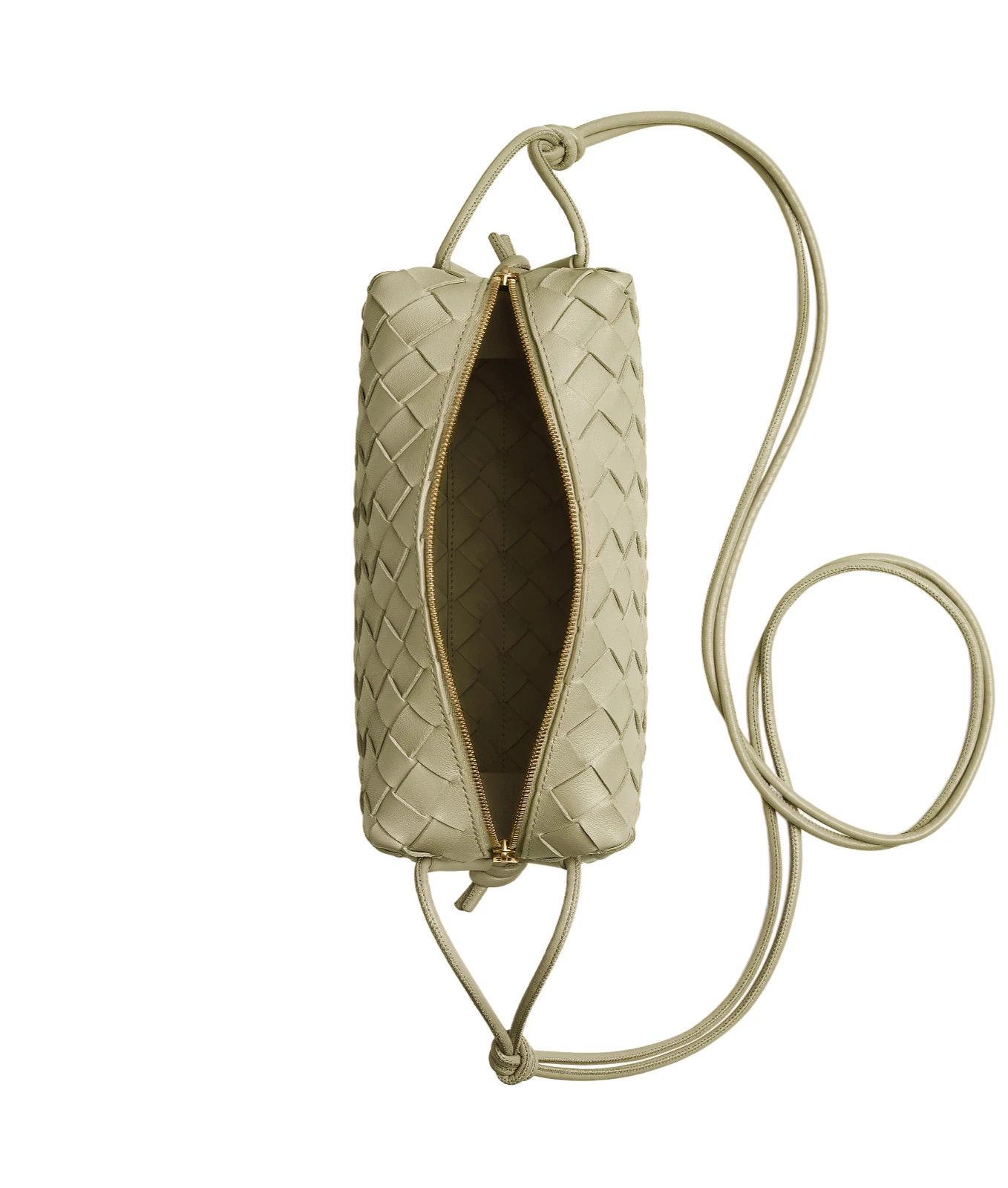 Bottega Veneta BV Small Loop Travertine Leather Camera Bag New Size ONE SIZE - 2 Thumbnail
