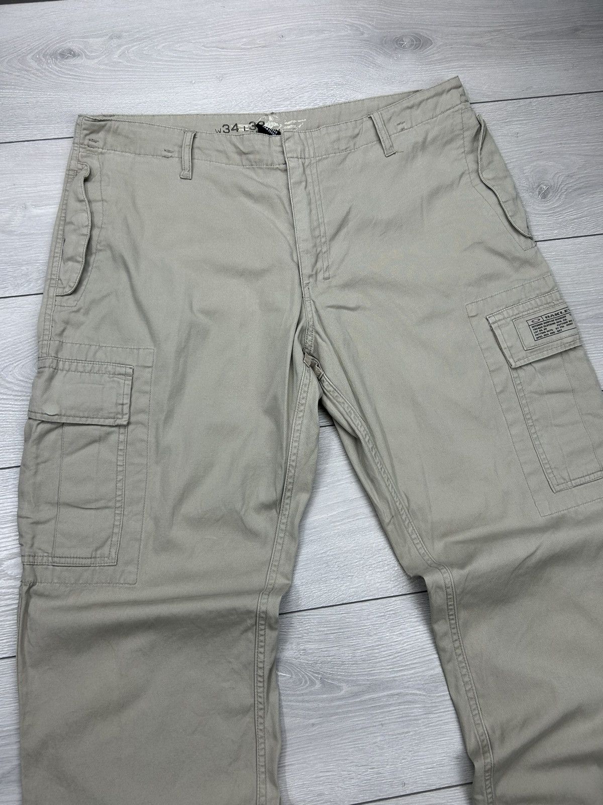 Oakley × Vintage Oakley Vintage Baggy Cargo Pant Size 34 Size US 34 / EU 50 - 3 Thumbnail