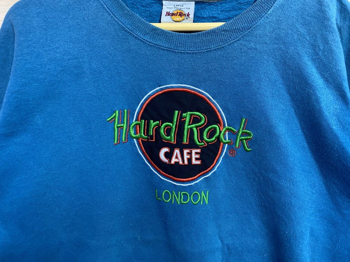 Hard Rock Cafe Vintage Hard Rock Cafe London spell out Size US XL / EU 56 / 4 - 4 Thumbnail