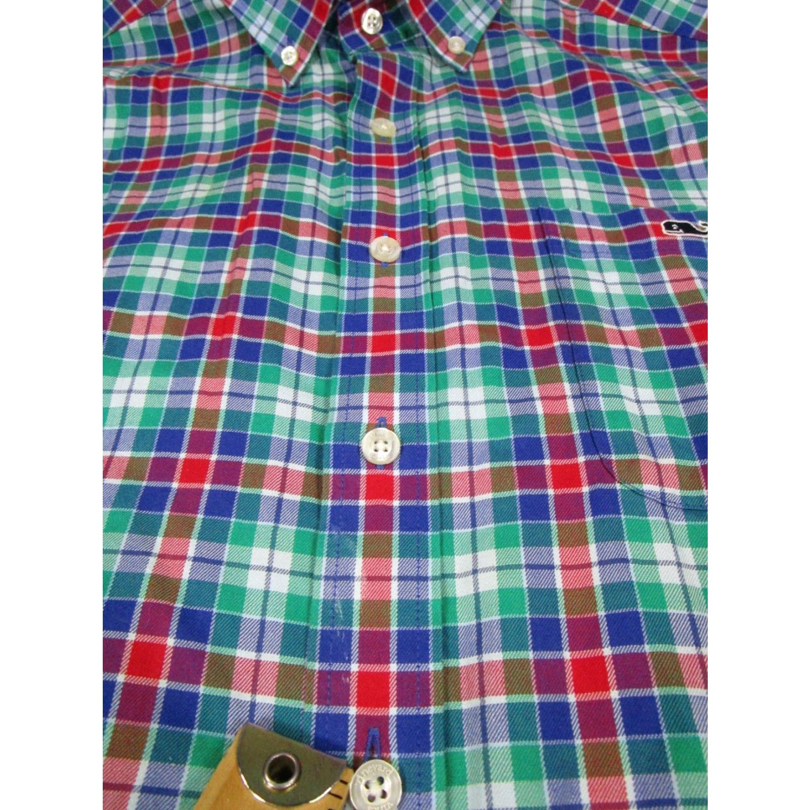 Vineyard Vines **Vineyard Vines Tucker Shirt Mens Large Blue Cotton Plaid Button Up** User: **Vineyard Vines Tucker Shirt Mens Large Blue Cotton Plaid Button-Up** Size US L / EU 52-54 / 3 - 5 Thumbnail