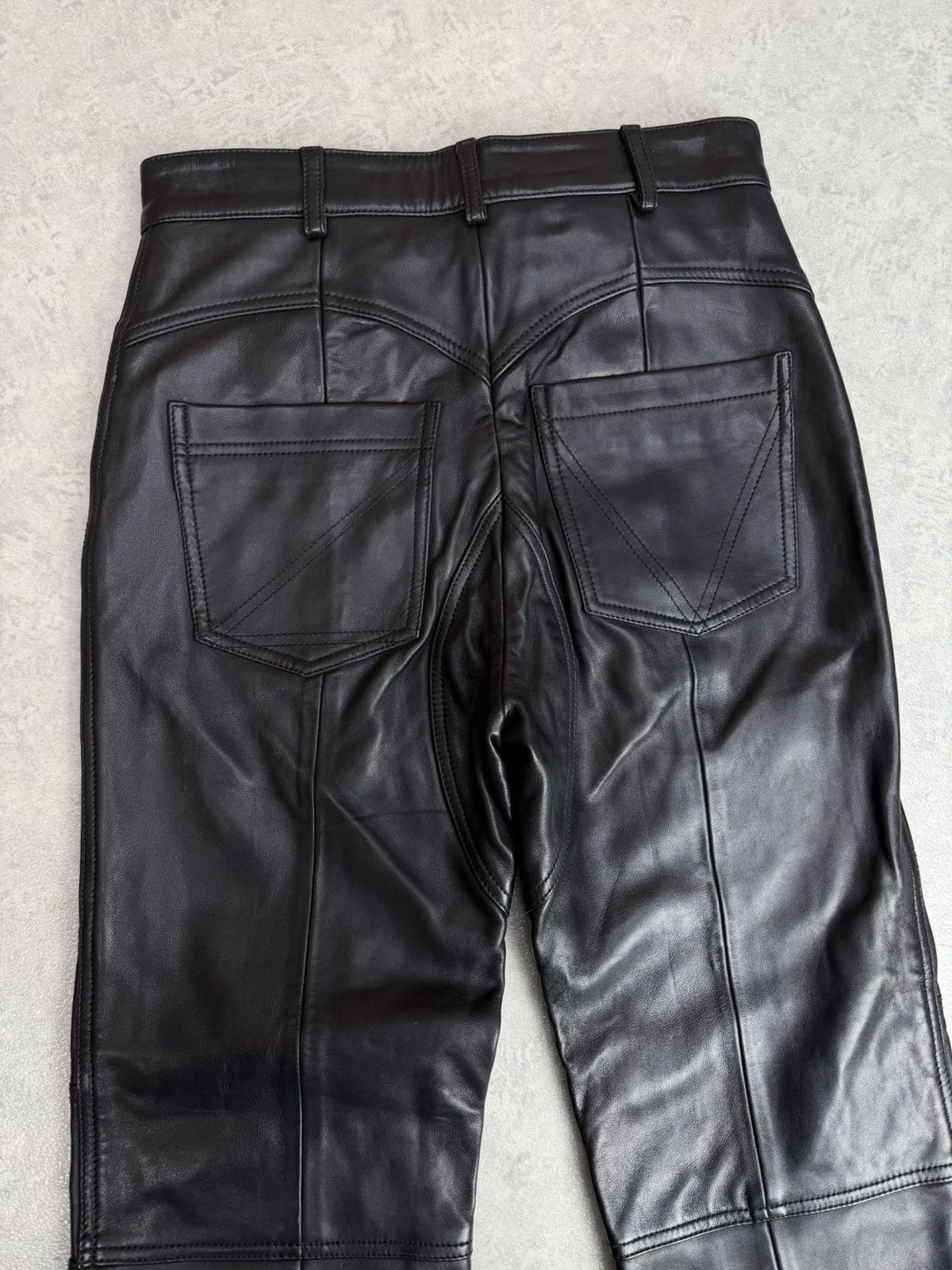 Zadig & Voltaire Zadig & Voltaire Punk Cuir Leather Pants Size 34 Size 24" / US 00 / IT 34 - 8 Thumbnail