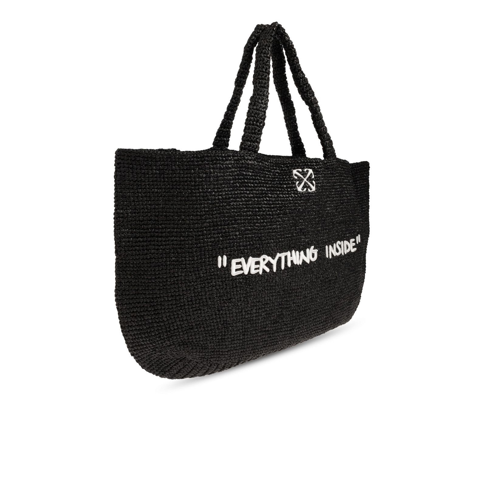 Off-White OFF WHITE Jitney Black Tote Bag New Size ONE SIZE - 3 Thumbnail
