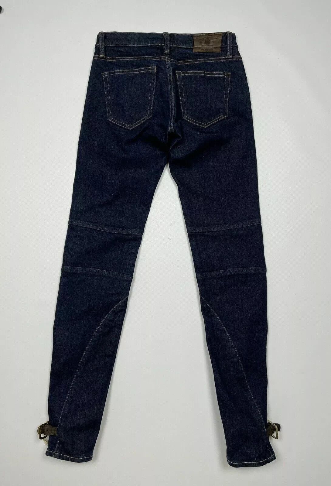 Ralph Lauren Ralph Lauren Women’s Zip Biker Skinny Horse Ridding Jeans Size 25" / US 0 / IT 36 - 10 Thumbnail