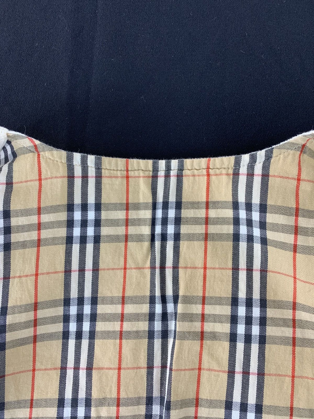 Burberry 90s Burberrys Of London Plaid Checked Monogram Vest Knitted Size US XL / EU 56 / 4 - 8 Thumbnail