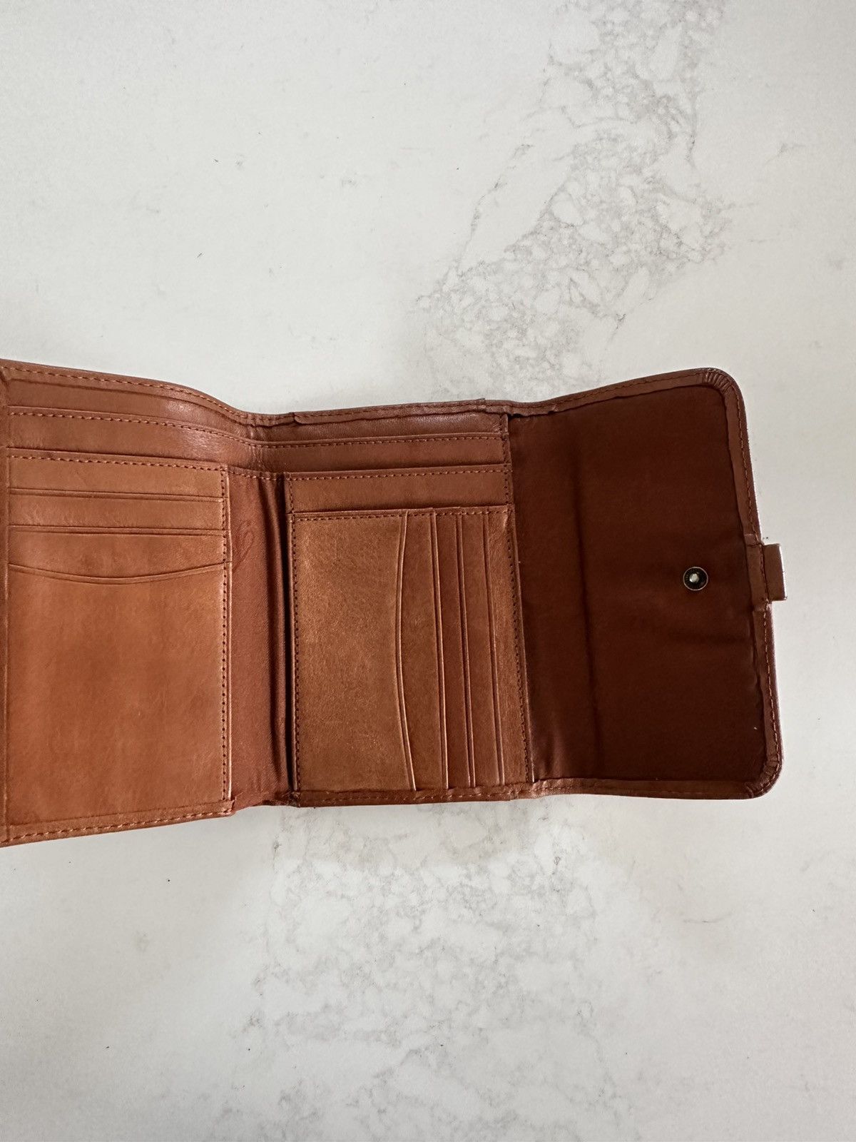 Fossil Vintage Fossil trifold wallet very soft brown leather Size ONE SIZE - 3 Thumbnail