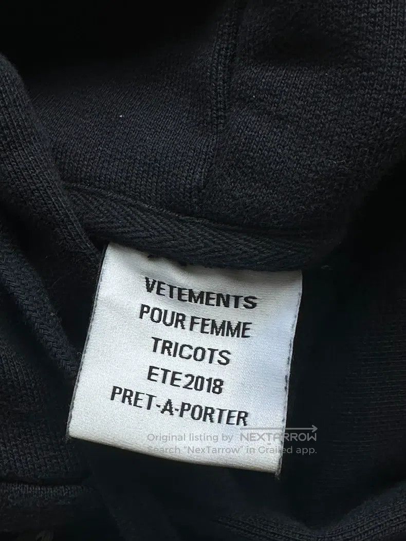 Vetements Vetements Sleeve Ribbon Hoodie Size US S / EU 44-46 / 1 - 6 Thumbnail