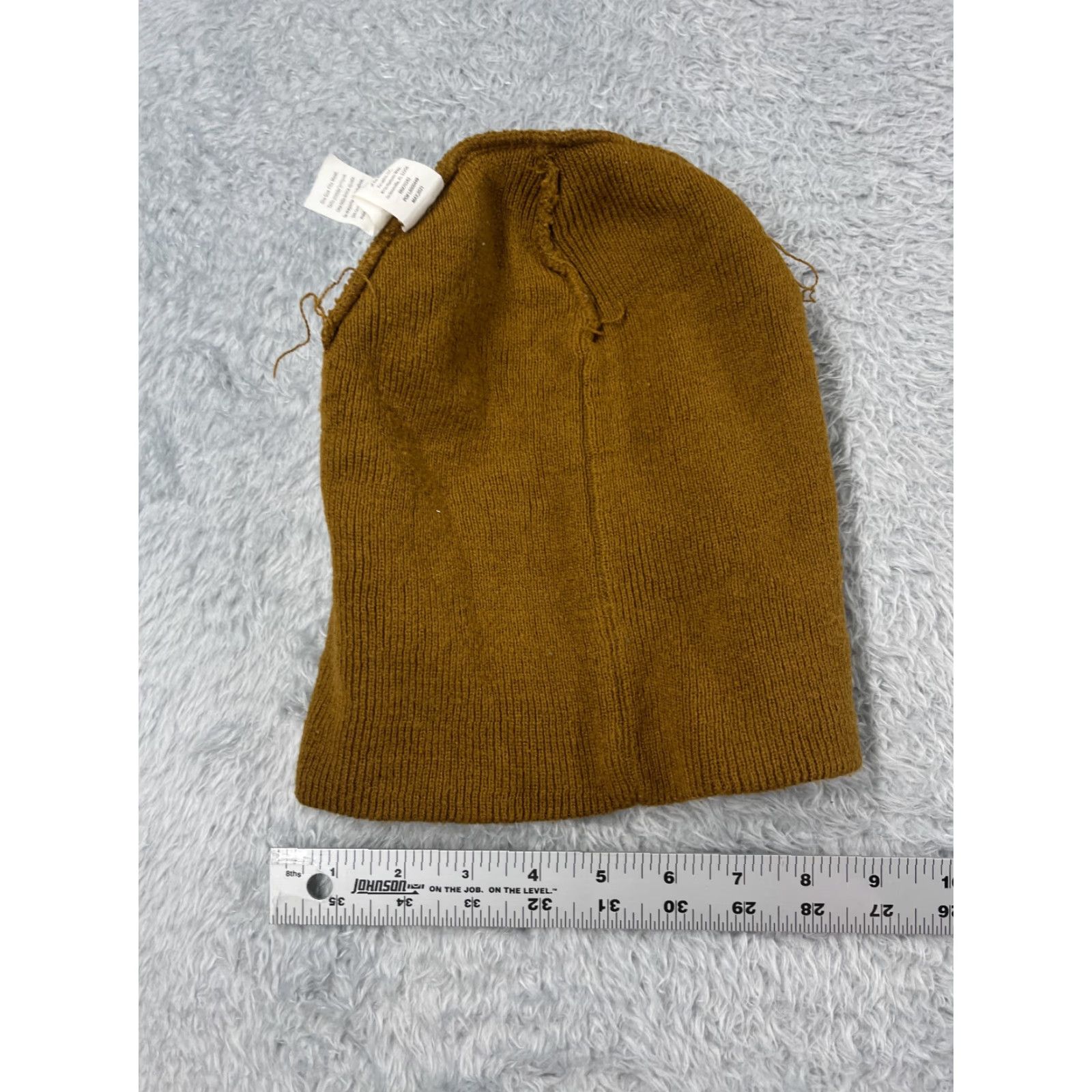 Dickies Dickies Beanie KnIT Beanie One Size Brown 100% Acrylic Knit Unisex Adults Winter Ski Outdoor Logo Beanie Mens Womens Boys Girls Size ONE SIZE - 6 Thumbnail