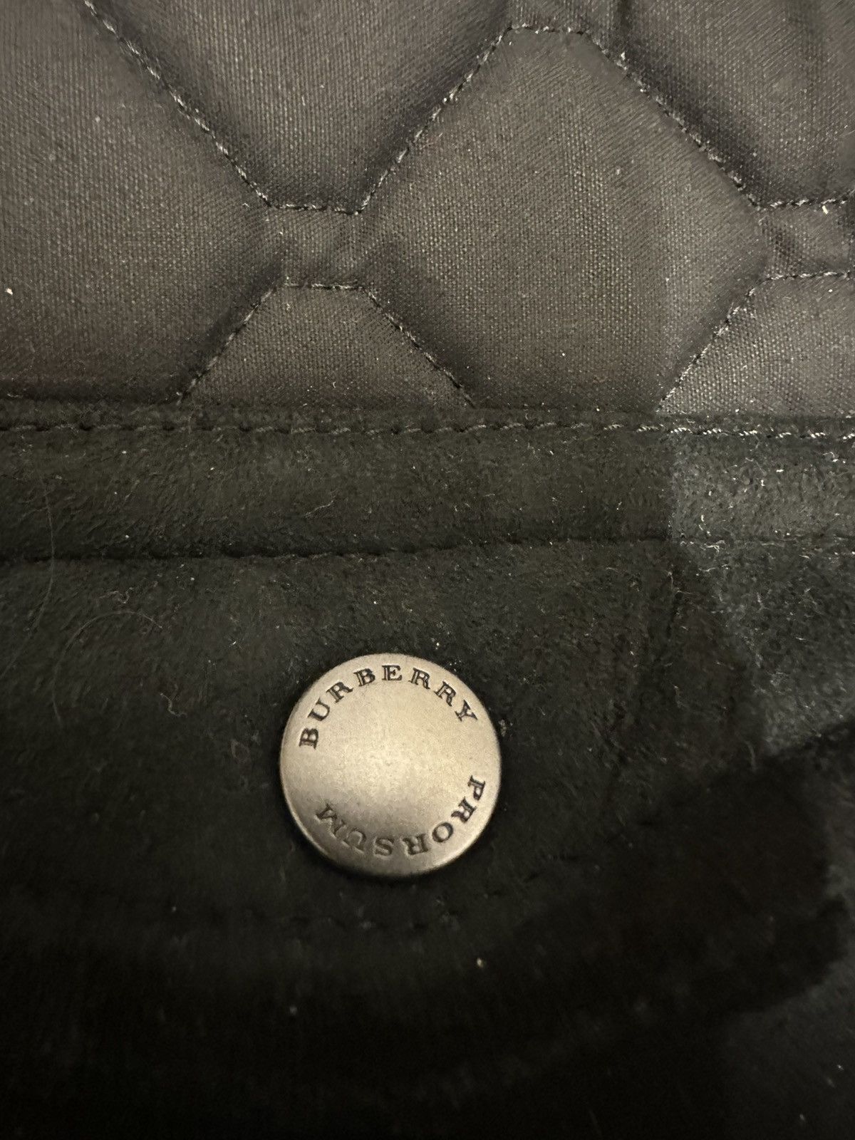 Burberry Prorsum Burberry prorsum FW 2012 sheep shearling/cotton jacket Size US M / EU 48-50 / 2 - 5 Thumbnail