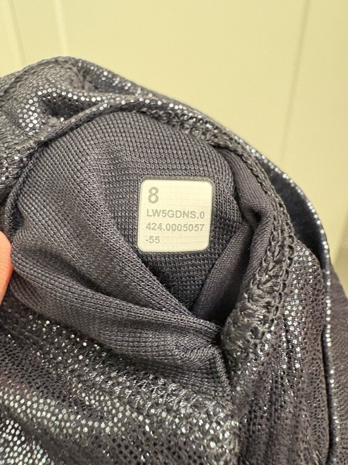 Lululemon Lululemon Align Rib HR 28’’ Radiate Foil Black Night Size 8 Size 30" / US 8 / IT 44 - 9 Thumbnail