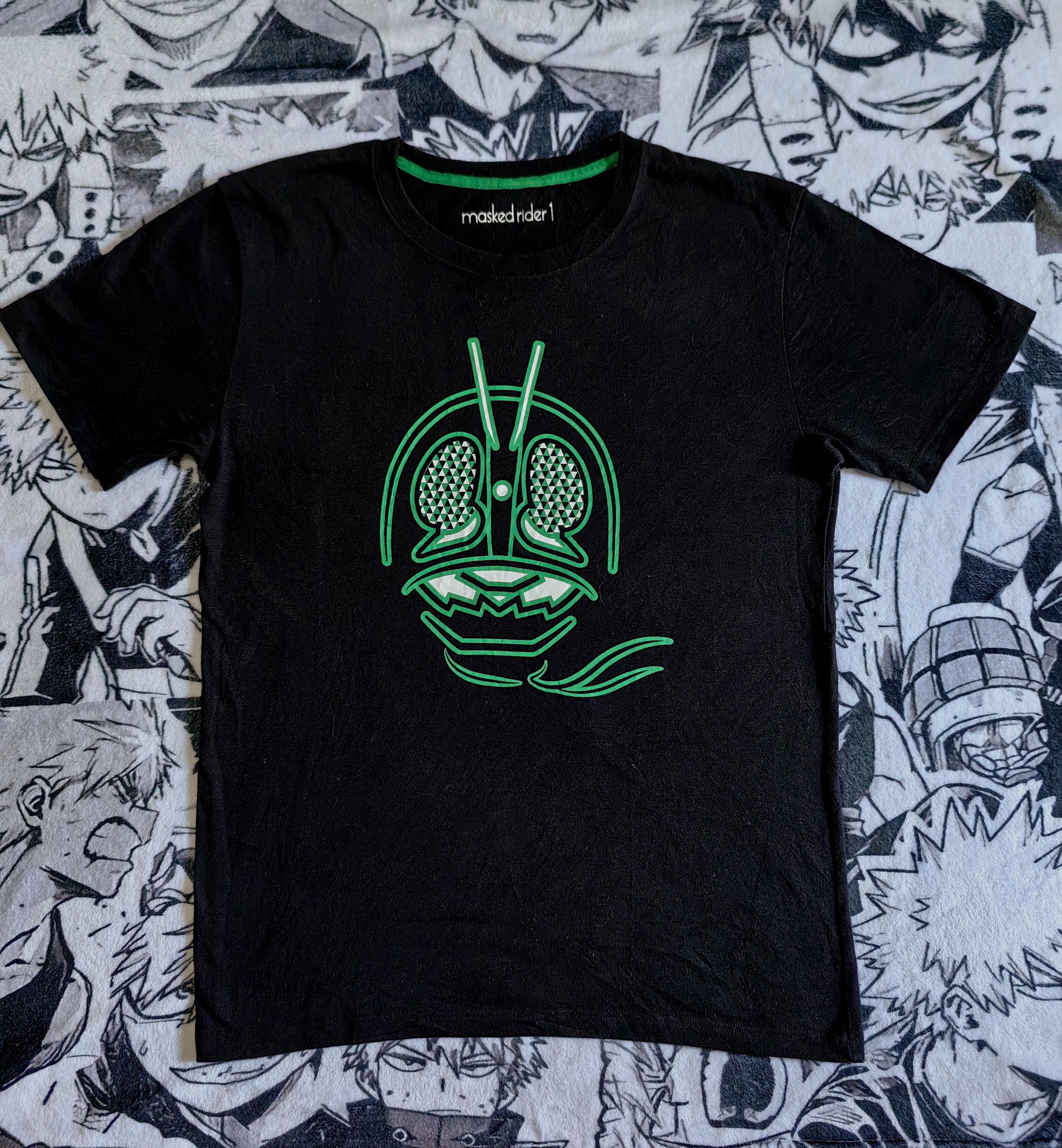 GU Masked Rider 1 Black Shirt Bandai x GU Size US S / EU 44-46 / 1 - 1 Thumbnail