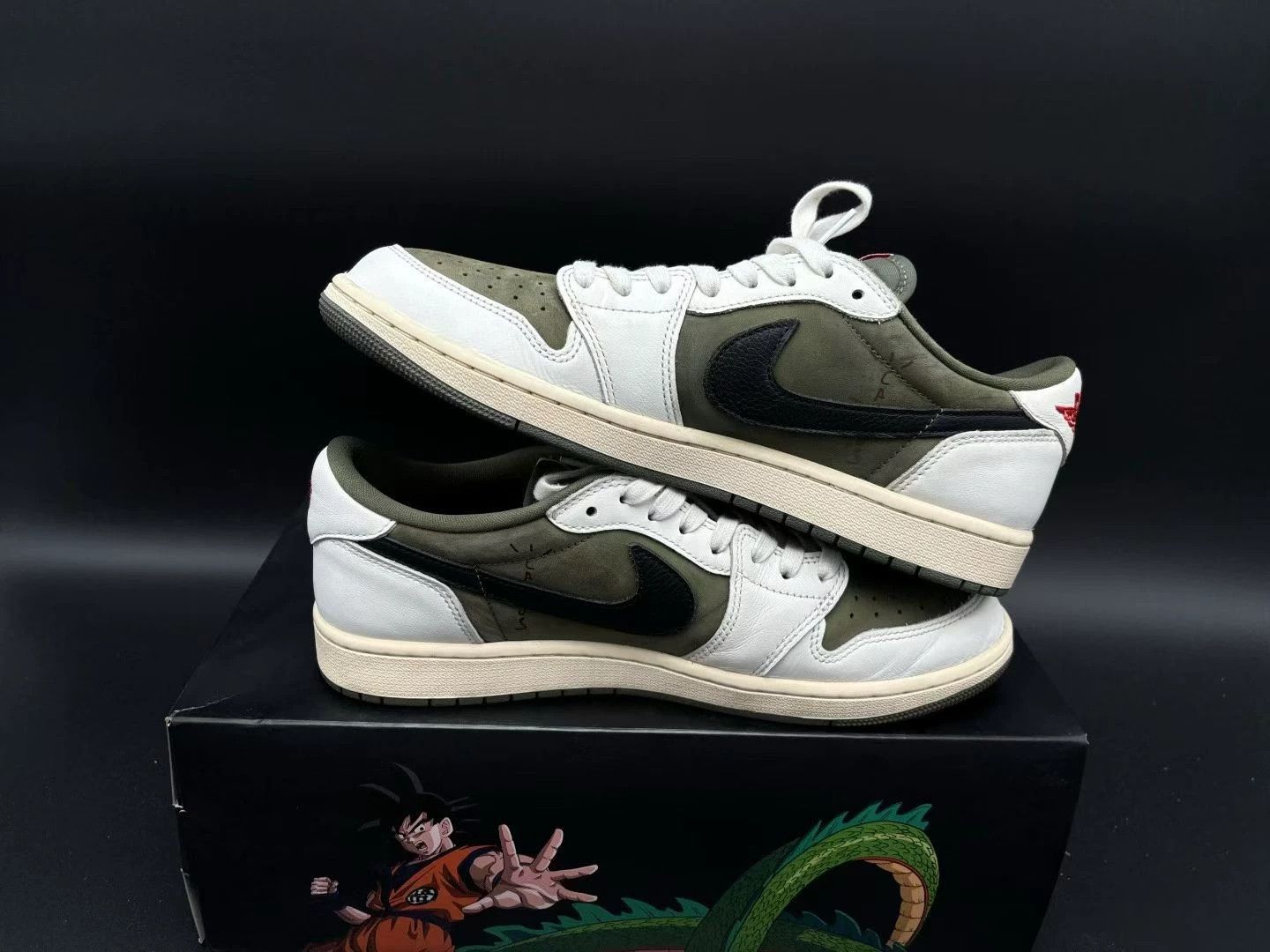 Nike AJ1 TS Reverse Swoosh 8.0 Beige, Size 44.5 Size US 11.5 / EU 44-45 - 2 Thumbnail
