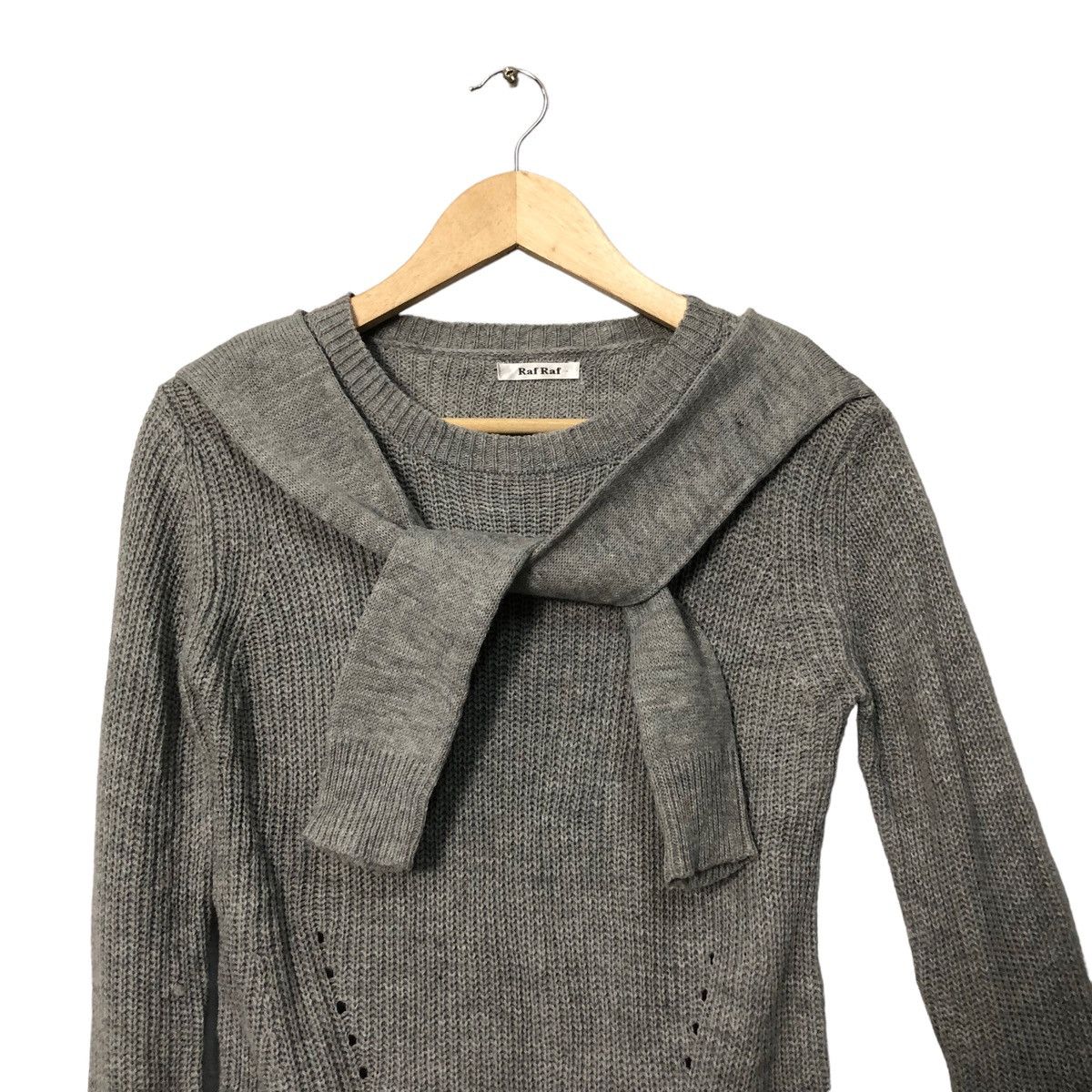 Homespun Knitwear Vintage Raf Raf Crewneck Fashion Knitwear Sweater Jumper Size S / US 4 / IT 40 - 4 Thumbnail