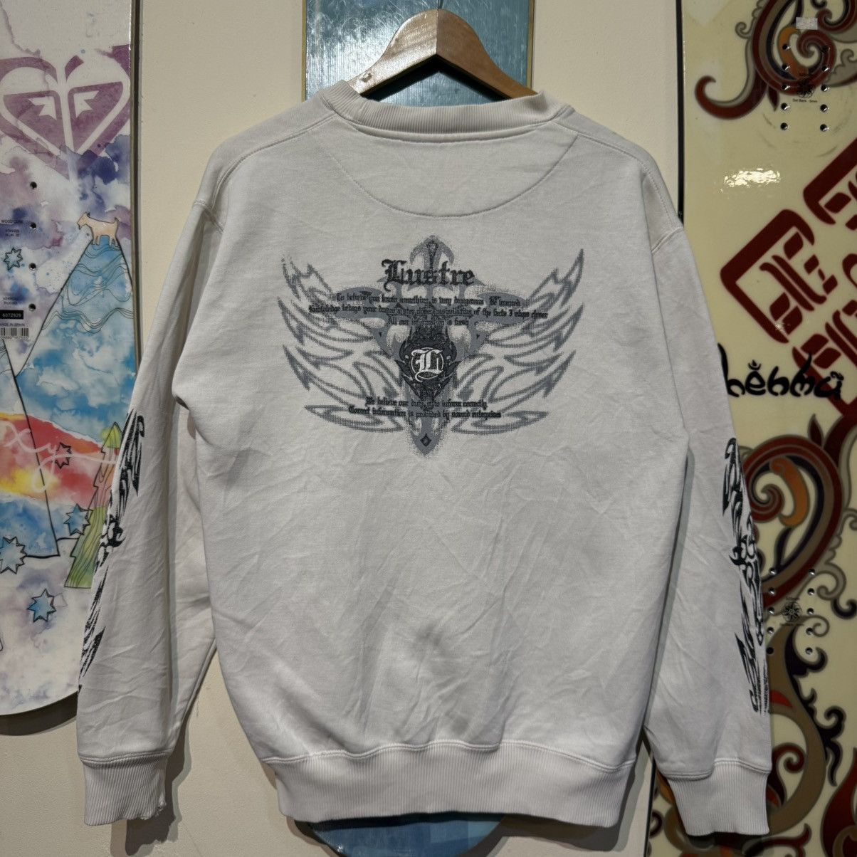 Other Blue Vacation "Lustre" Tribal Graphic Crewneck Y2k Size US L / EU 52-54 / 3 - 2 Thumbnail