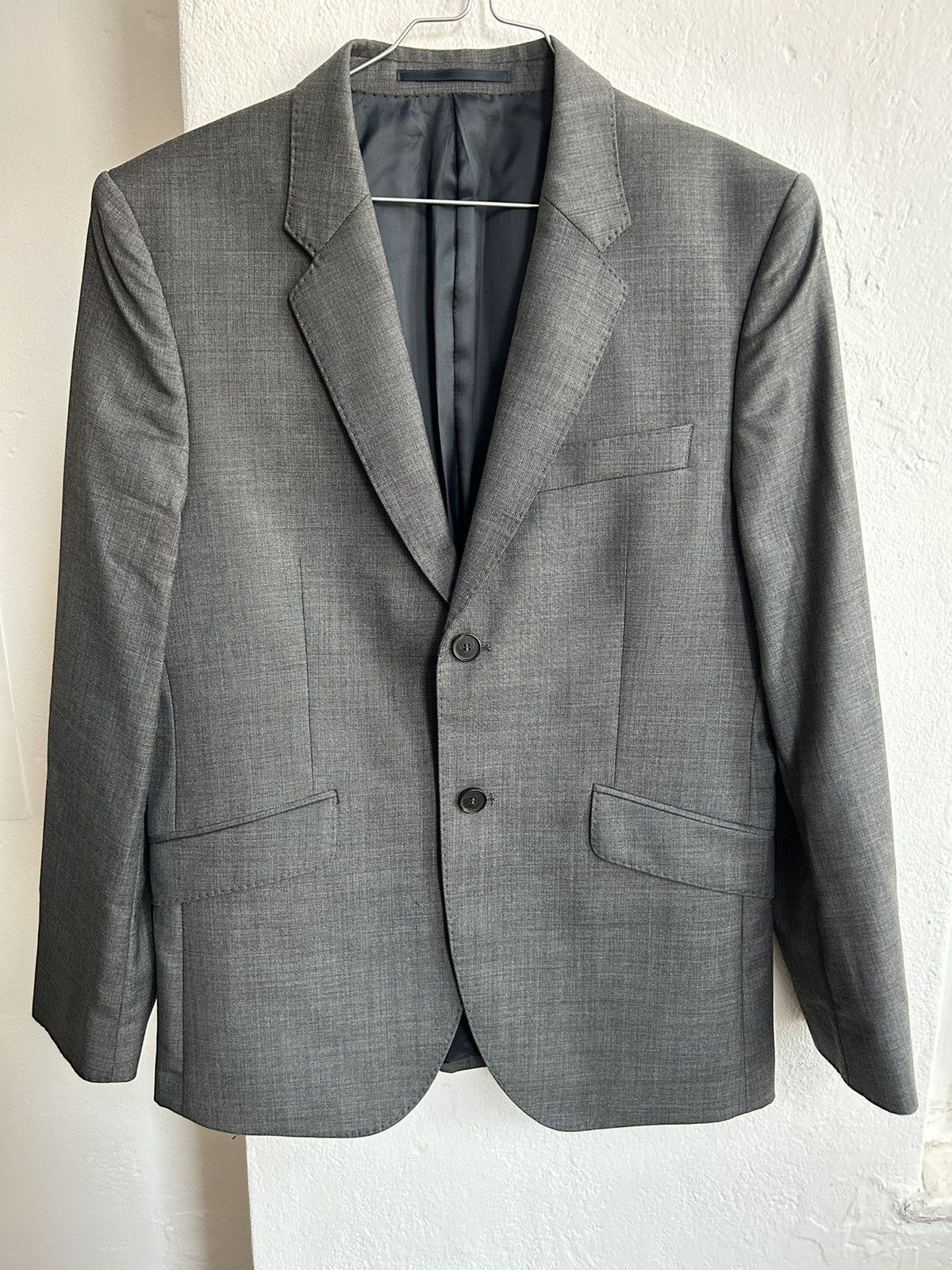 image of Acne Studios Wall Street Blazer in Grey, Men's (Size 48R)
