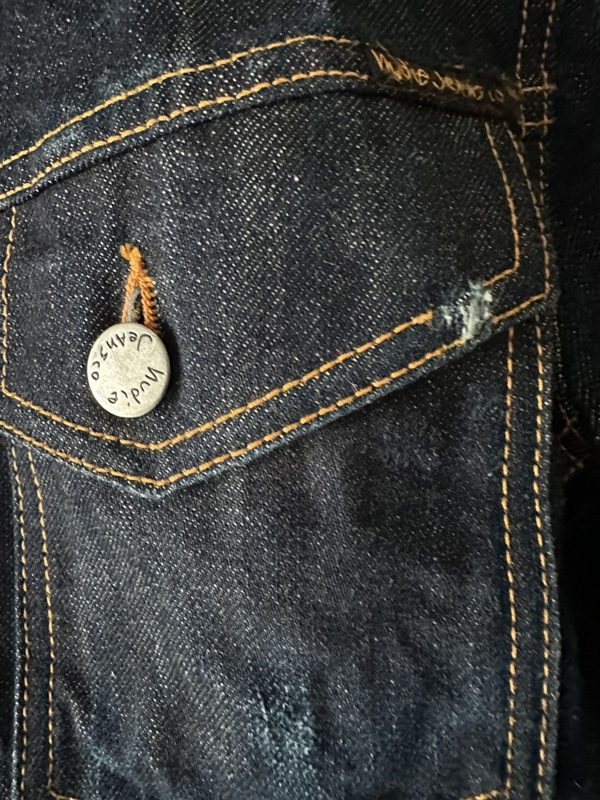 Nudie Jeans Billy Dry Selvage Size US M / EU 48-50 / 2 - 3 Thumbnail