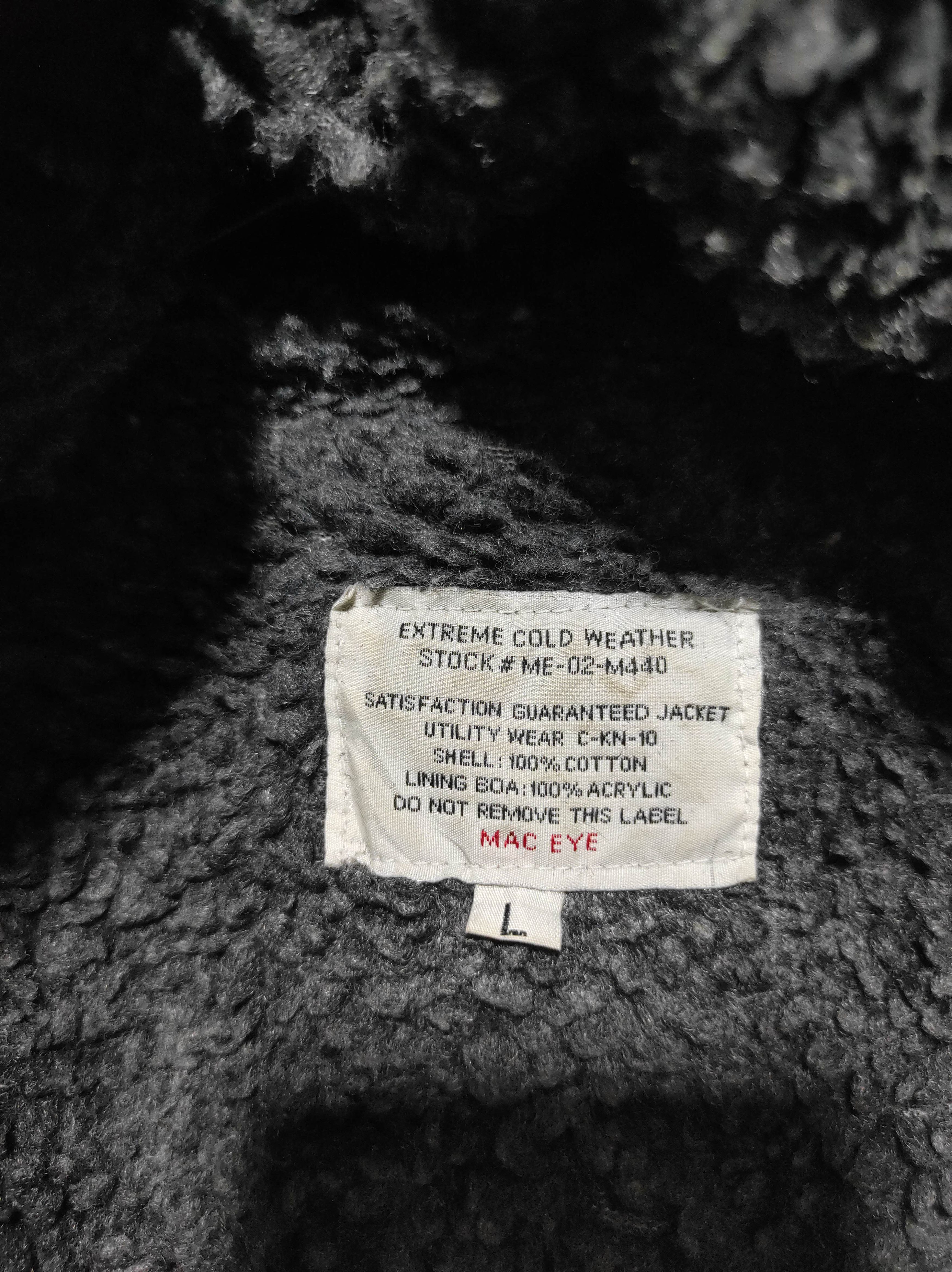 If Six Was Nine MAC EYE Fur Parka Detachable Sherpa Lining Olive N-3B Style Size US L / EU 52-54 / 3 - 14 Thumbnail