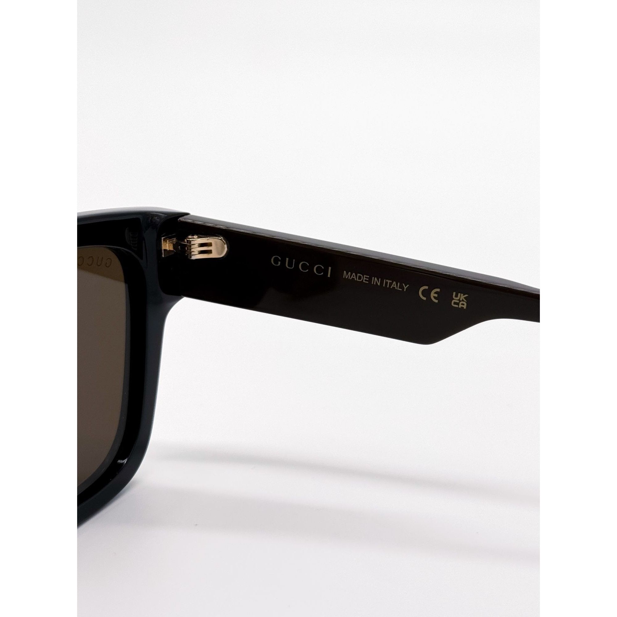 Gucci NEW GUCCI SUNGLASSES GG1670SK 004 BLACK/BROWN MEN EYEWEAR Size ONE SIZE - 8 Thumbnail