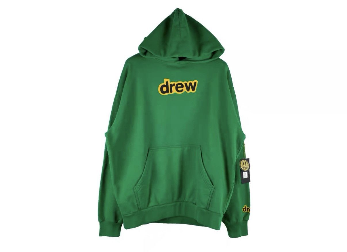 Drew House Drew House Green Logo Oversized Hoodie J31 Size US M / EU 48-50 / 2 - 1 Thumbnail