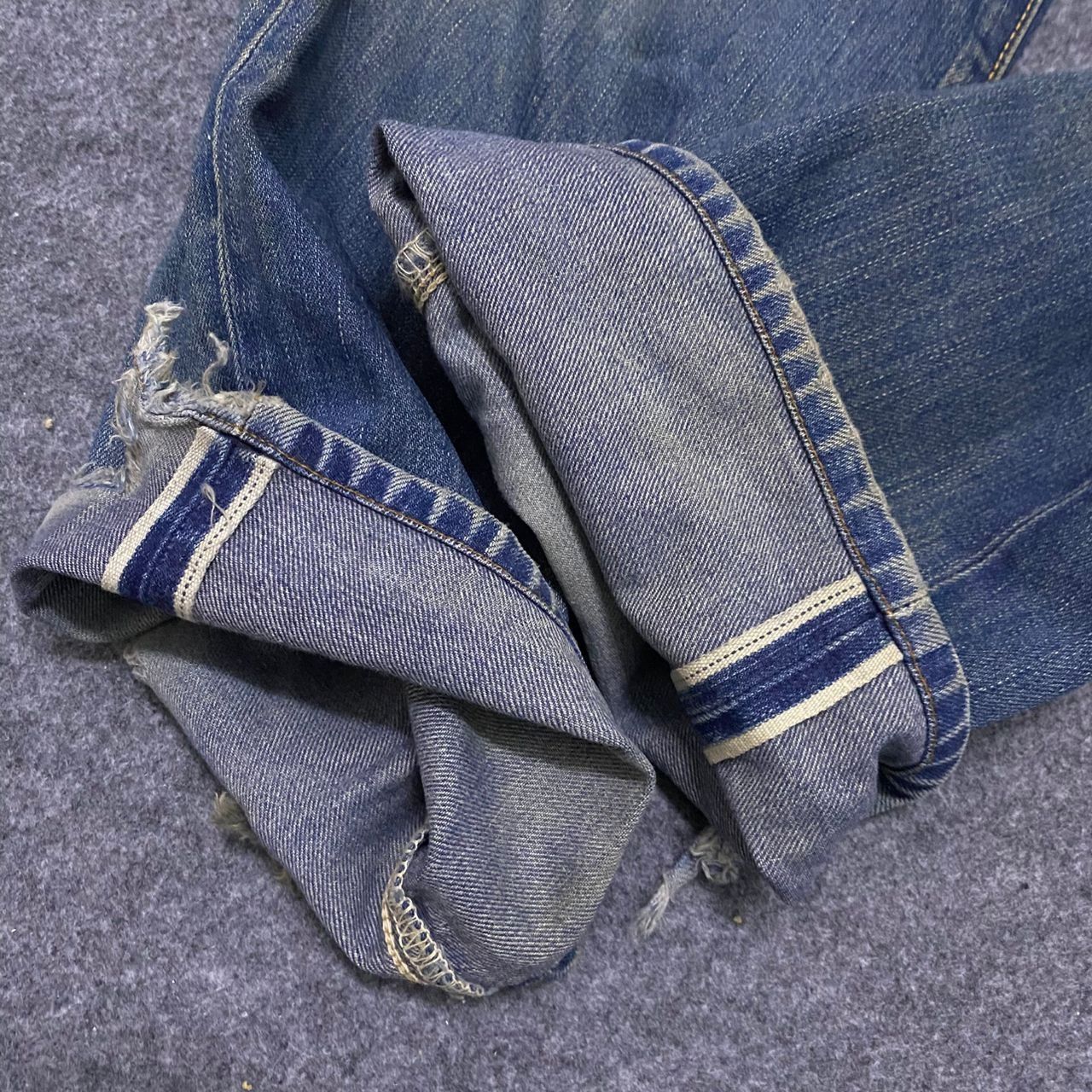 Lee 💥Best Offer💥Vintage 80s Lee Cowboy Selvedge Denim Size US 30 / EU 46 - 16 Thumbnail