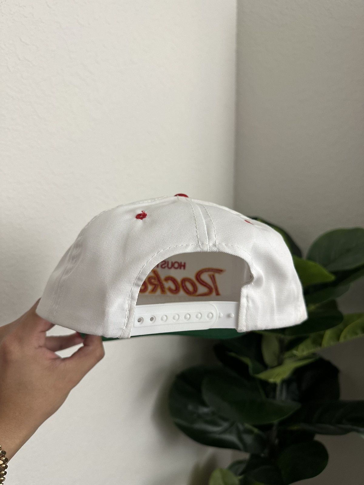 Sports Specialties × Vintage 90s Houston Rocket White Dome Script Sports Specialties m Size ONE SIZE - 4 Thumbnail