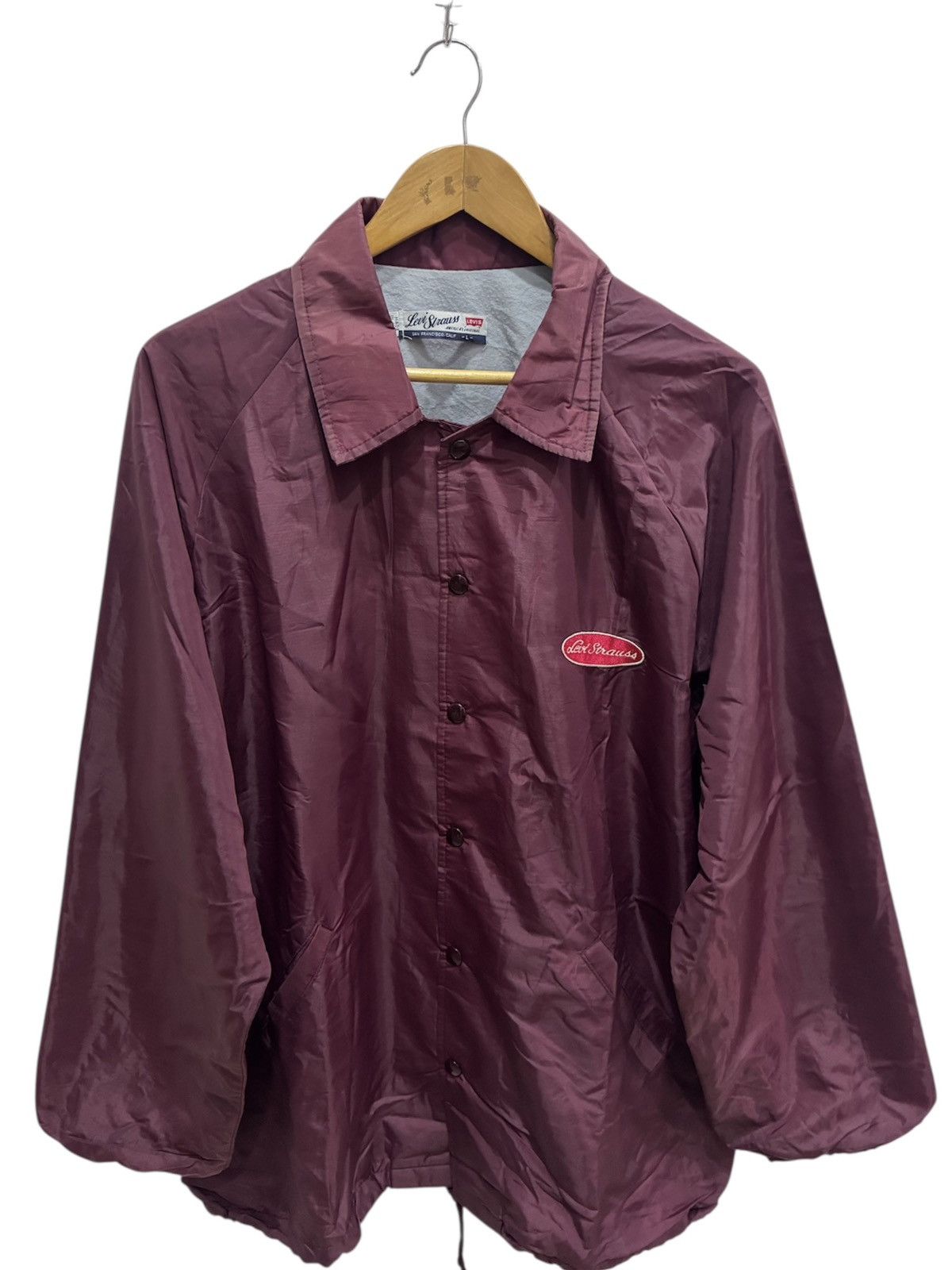 Levi's × Levi's Vintage Clothing × Vintage Vintage 90’s Levis Windbreaker Made in USA Size US L / EU 52-54 / 3 - 1 Thumbnail