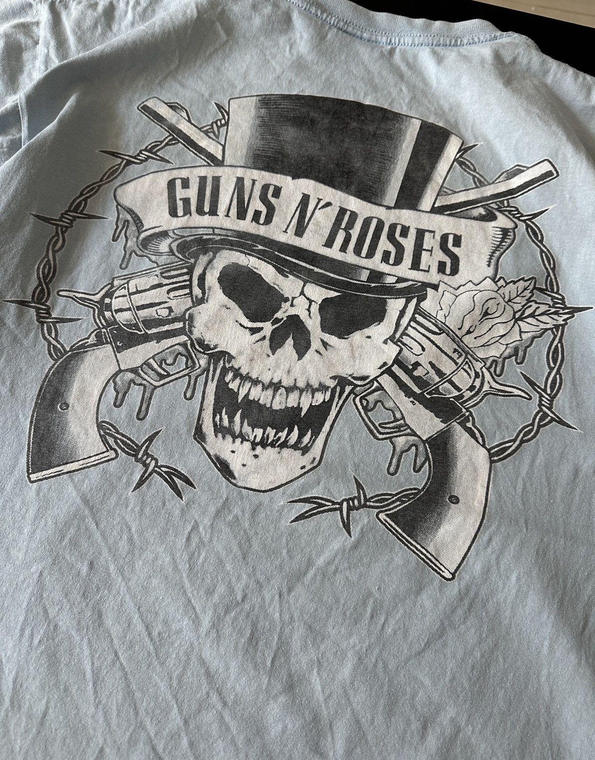 Vintage Guns N’ Roses Vintage Double-Sided Tee / Natural Fade Size US L / EU 52-54 / 3 - 6 Thumbnail