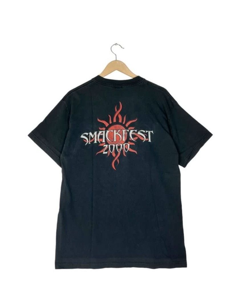 Band Tees × Vintage Vintage Godsmack Band / Rock / Heavy Metal Band Line Up Size US M / EU 48-50 / 2 - 2 Thumbnail
