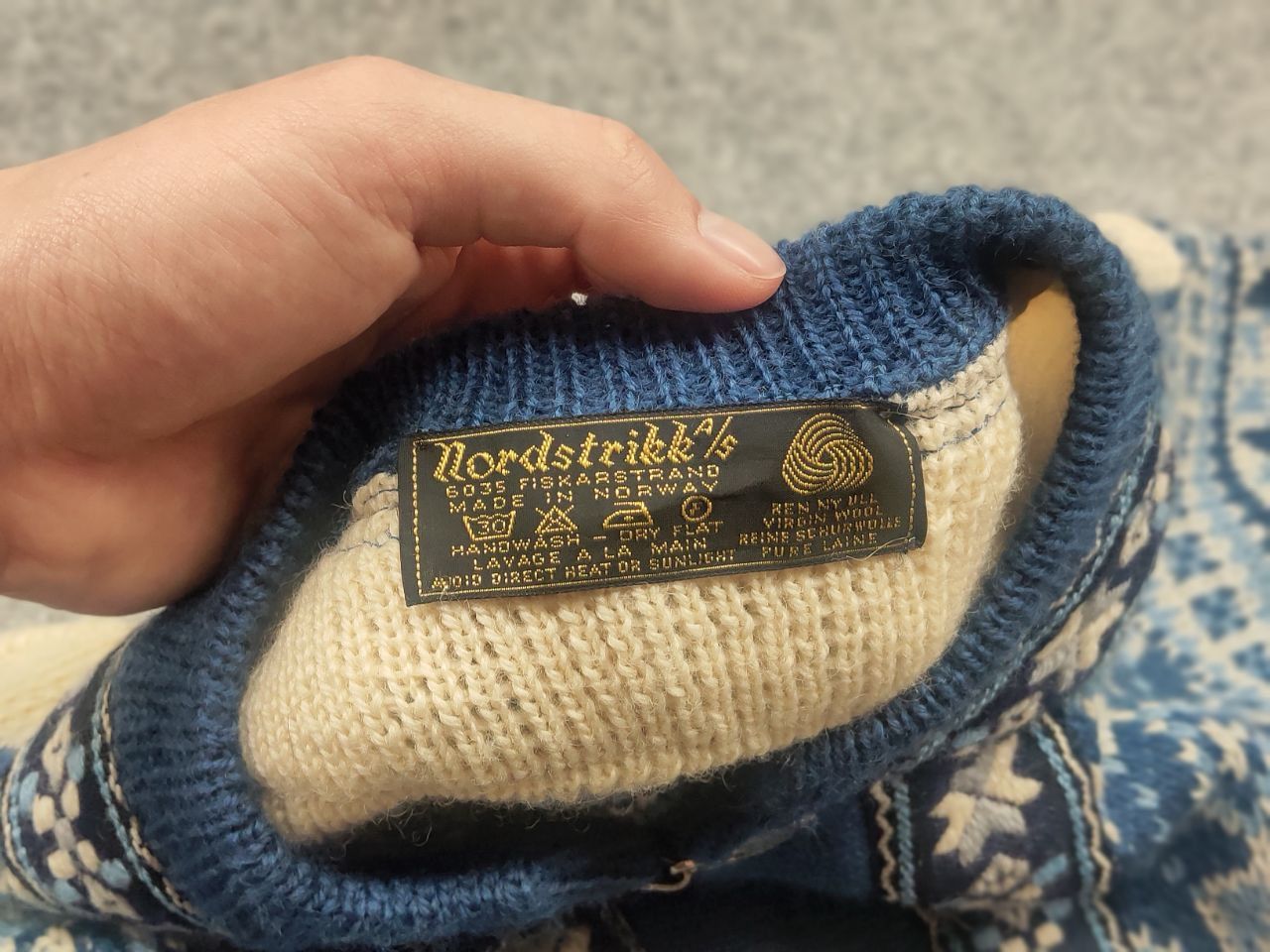 Dale Of Norway Vintage 80's Nordstrikk Knit Wool Sweater Cardigan Norway Size US M / EU 48-50 / 2 - 14 Thumbnail