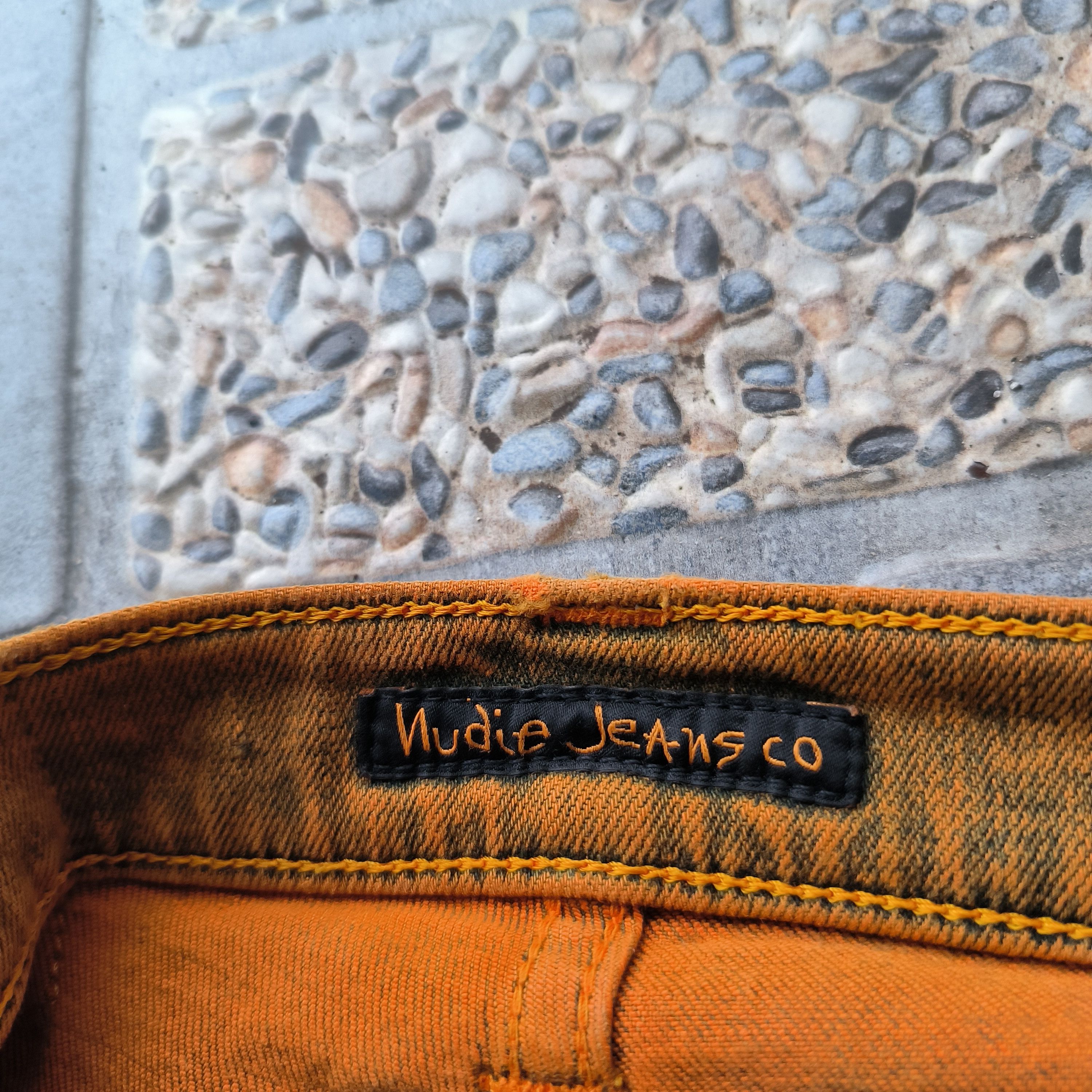 Nudie Jeans Nudie Tigh Long John Orange Jeans Size US 26 / EU 42 - 4 Thumbnail