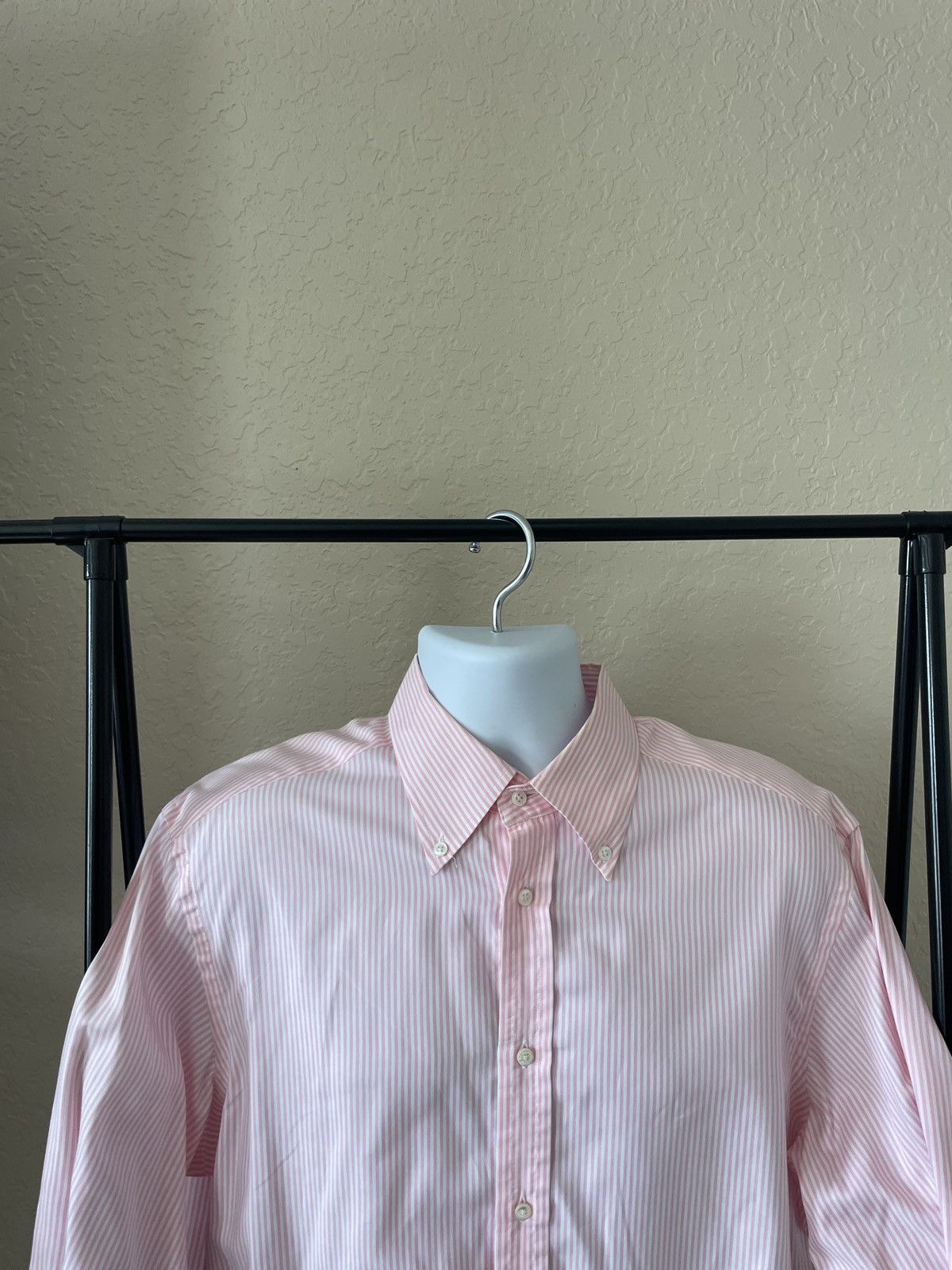 Ralph Lauren Purple Label Striped Button Dress shirt Size US L / EU 52-54 / 3 - 2 Thumbnail