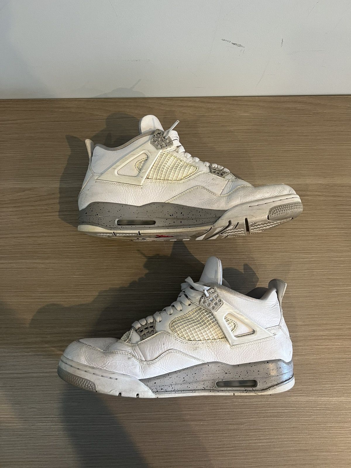 Jordan Brand × Nike Jordan 4 Retro “White Oreo” Size US 12 / EU 45 - 1 Thumbnail