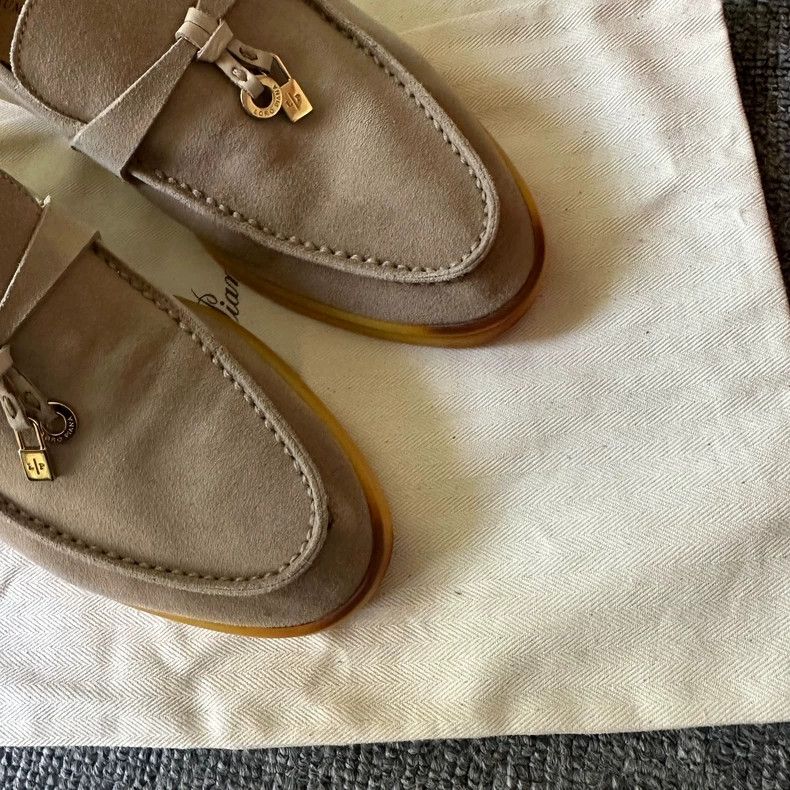 Loro Piana Loro Piana Beige suede casual shoes 2505-Nextarrow Size US 5.5 / IT 35.5 - 7 Thumbnail