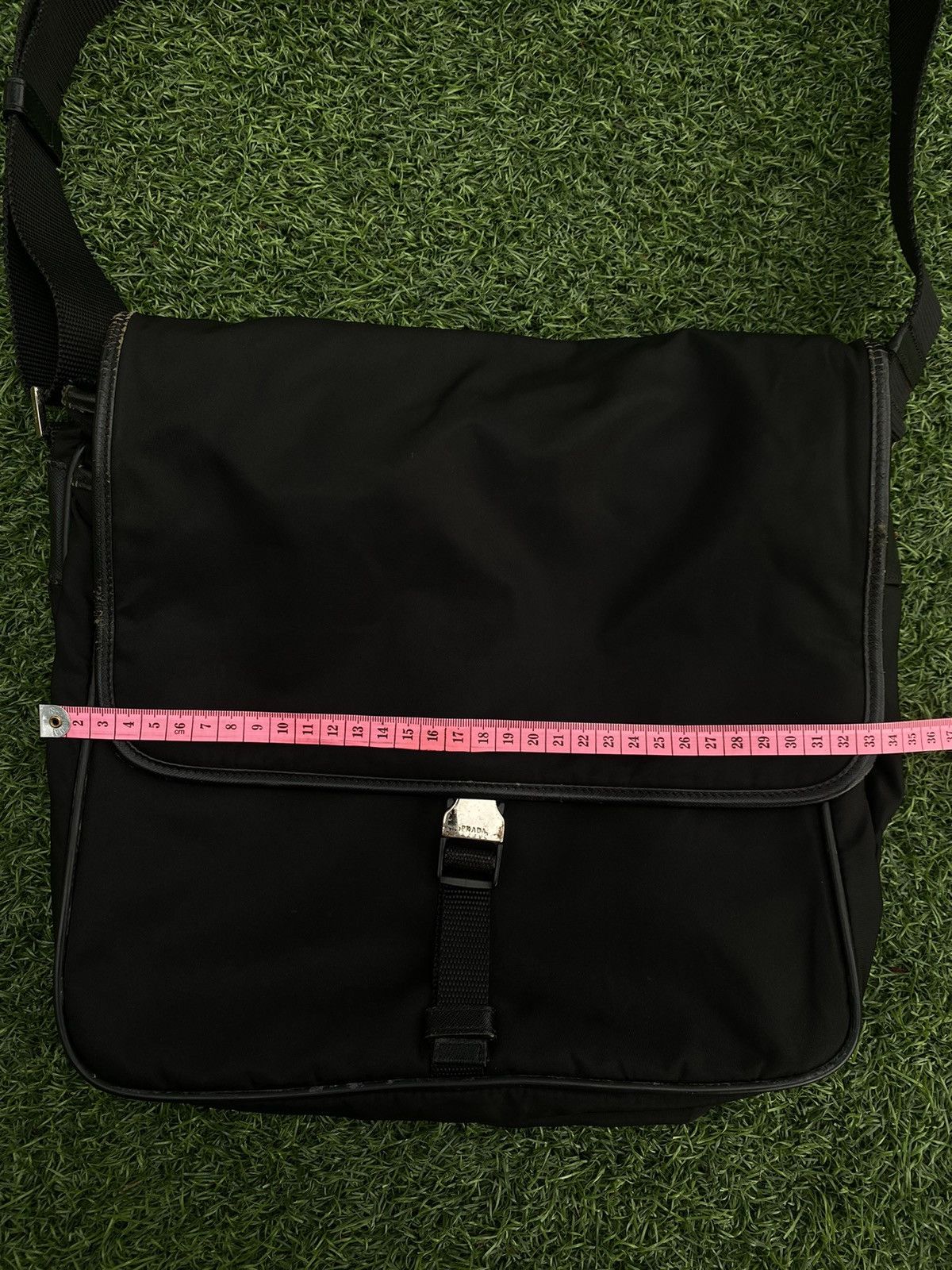 Prada PRADA MEDIUM MESSENGER BLACK NYLON BAG Size ONE SIZE - 11 Thumbnail