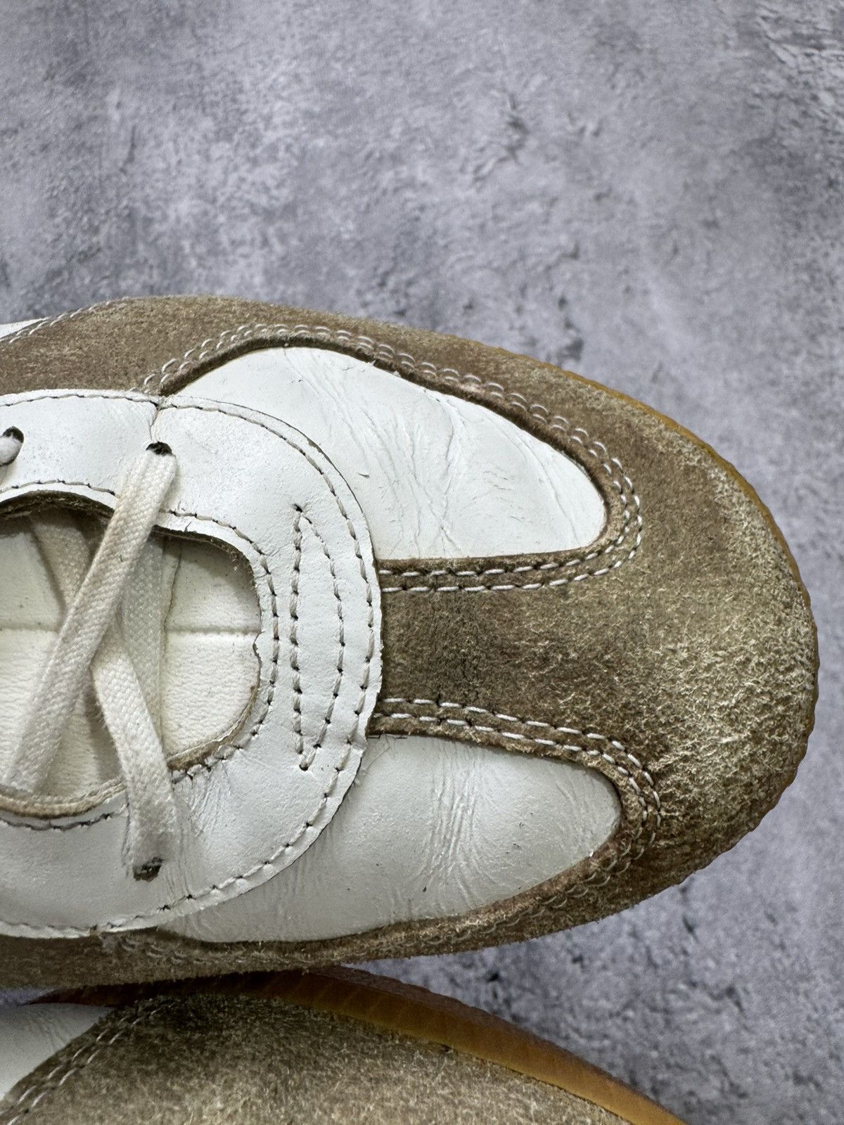 Vintage GAT Margiela style BW-sport 285 leather trainers shoes Size US 11.5 / EU 44-45 - 11 Thumbnail