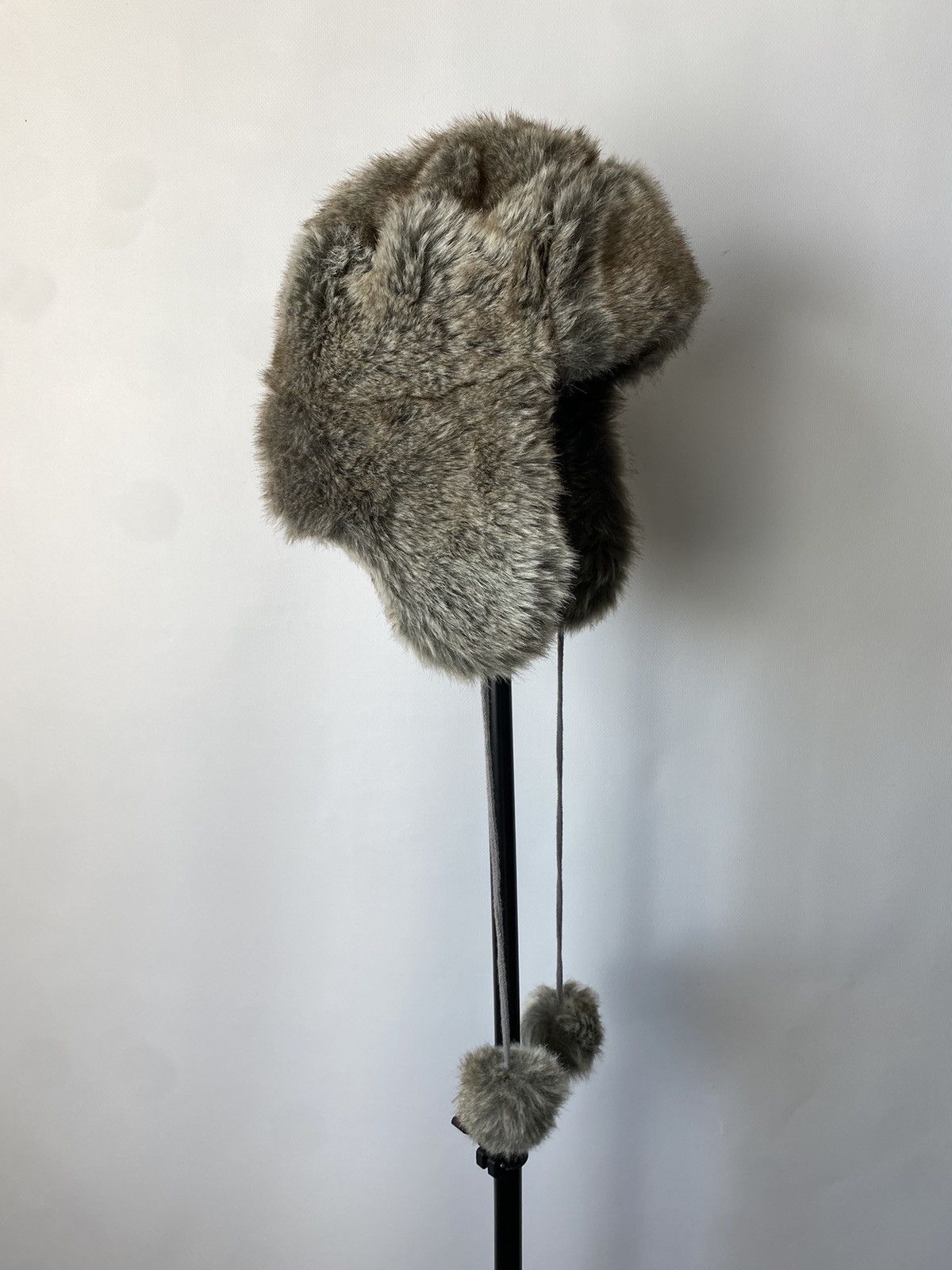 Japanese Brand × Vintage Y2K HYPE FUZZY MOHAIRE AVIATOR USSR USHANKA HAT bubble Size ONE SIZE - 4 Thumbnail
