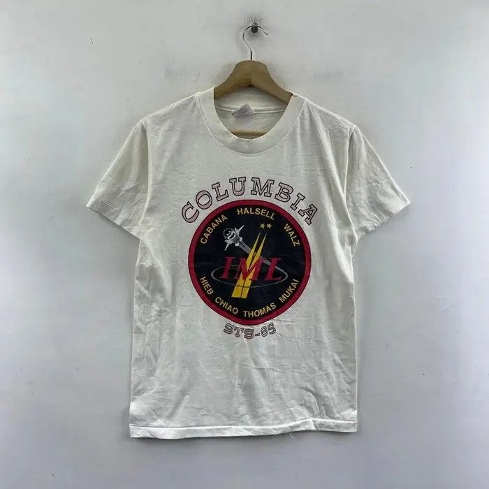 Vintage Vtg 90’ NASA COLUMBIA STS-65 Space Shuttle Tee Shirt Size US M / EU 48-50 / 2 - 1 Thumbnail