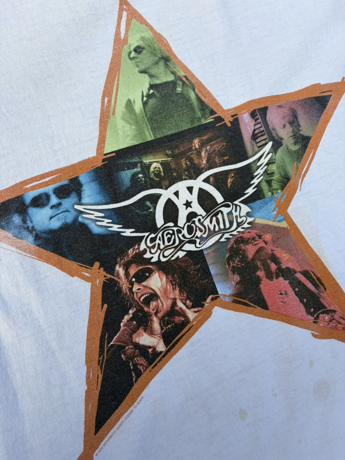 Giant 2002 Aerosmith “O’yeah Ultimate Hits” Tour Shirt Size US XL / EU 56 / 4 - 4 Thumbnail