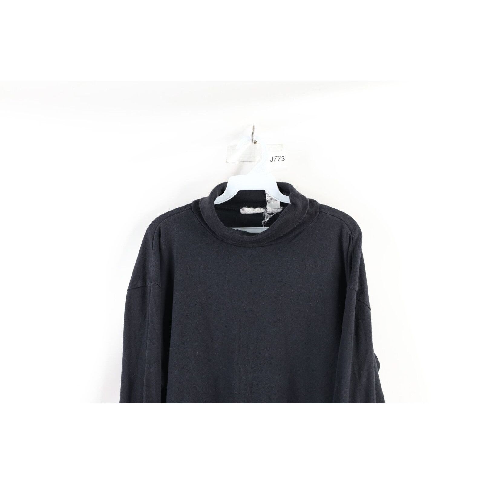 Vintage Vintage 90s Streetwear Faded Long Sleeve Turtleneck T-Shirt Size US L / EU 52-54 / 3 - 2 Thumbnail